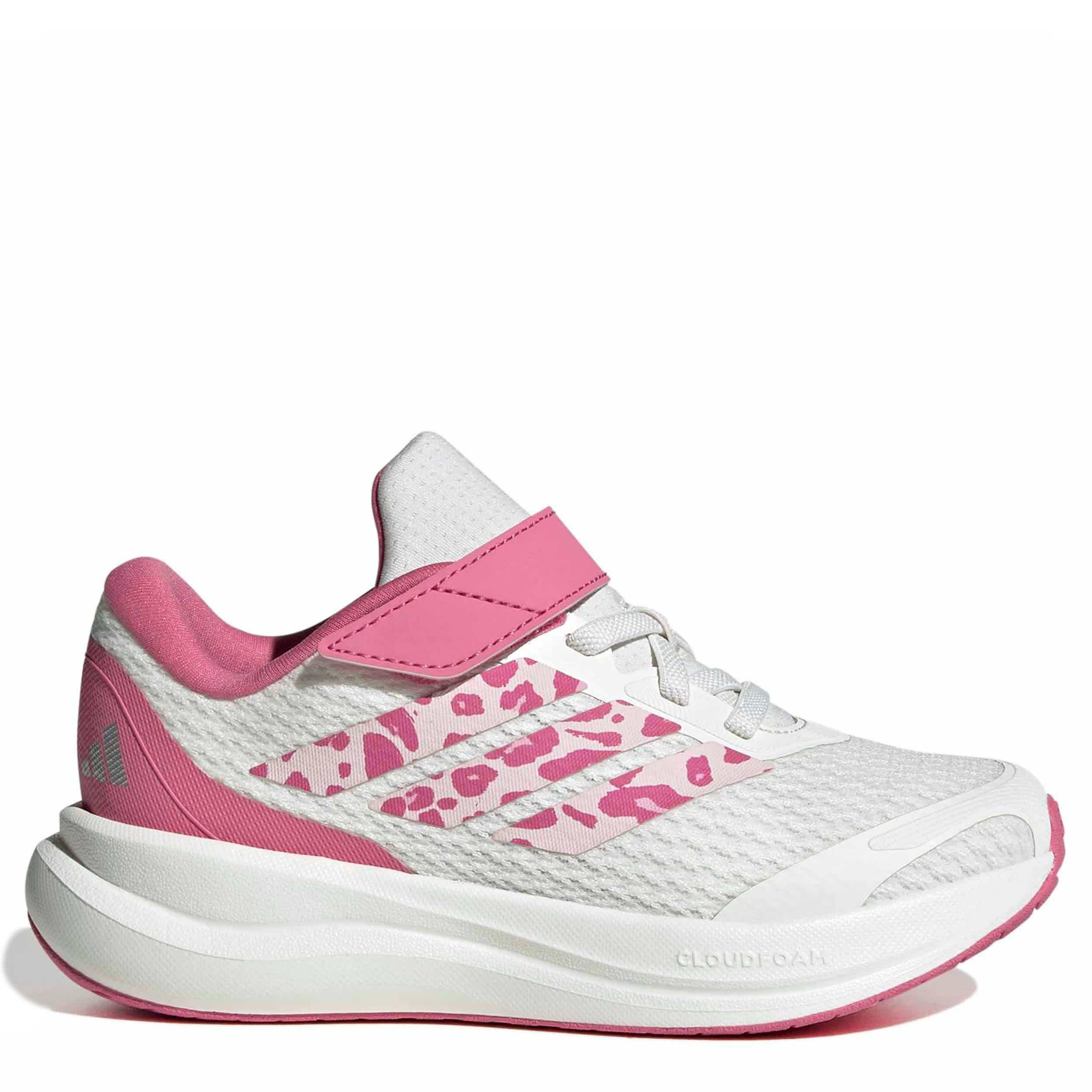 ADIDAS-GIRLS LITTLE KID RUNFALCON 6 SNEAKER-WHITE & PINK