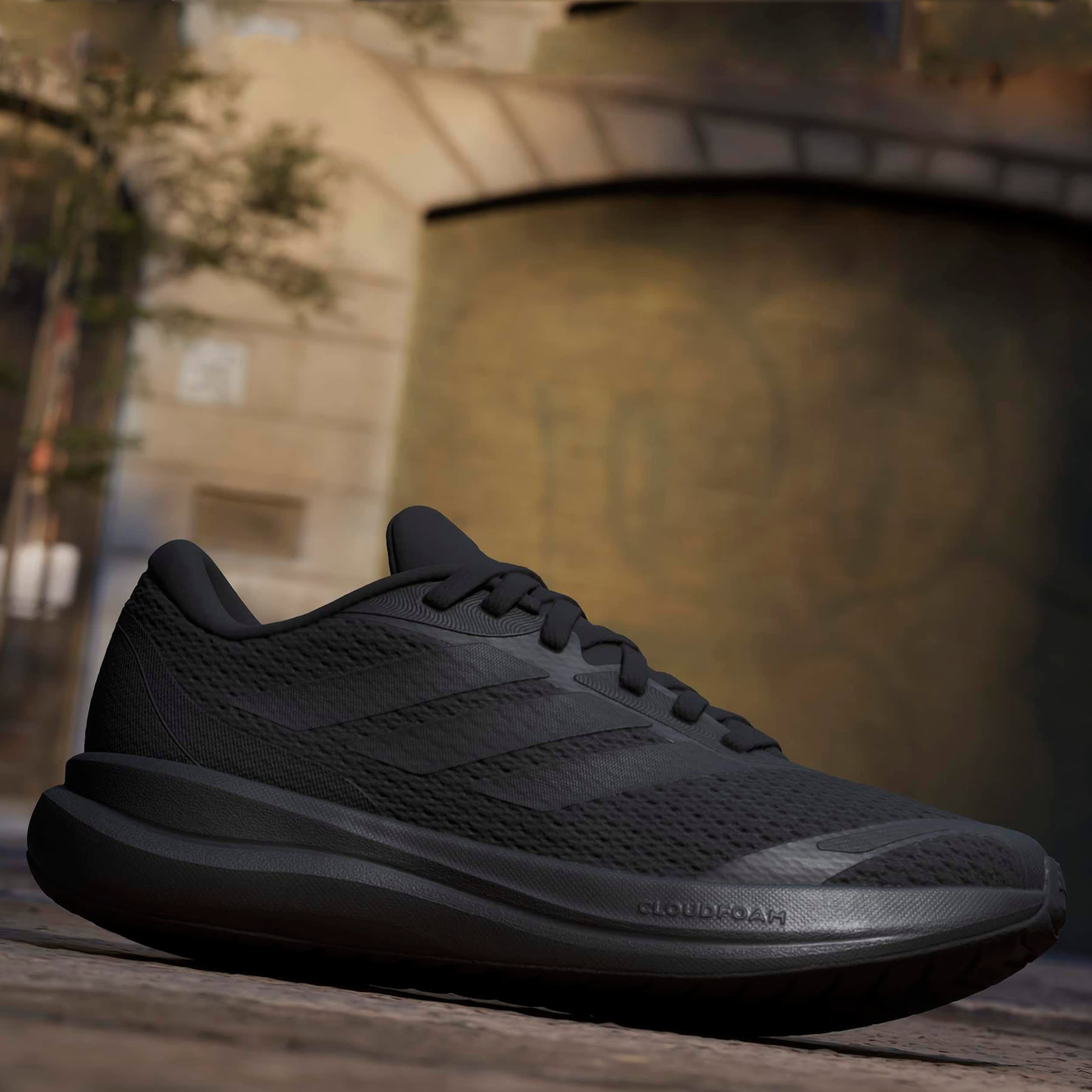 ADIDAS-BOYS BIG KID RUNFALCON 6 SNEAKER-BLACK & 