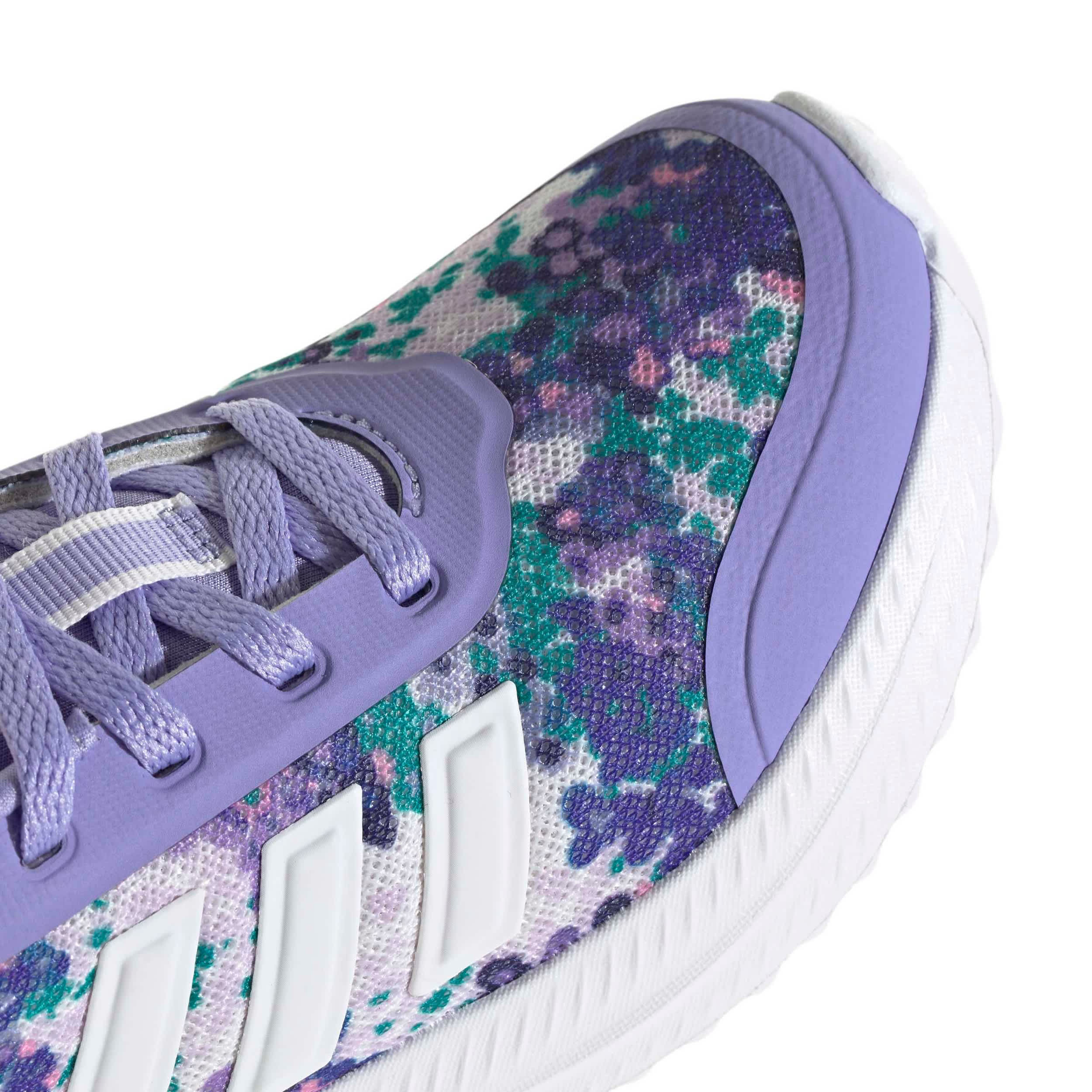 ADIDAS-GIRLS LITTLE-BIG KID X_PLR PATH SNEAKER-PURPLE & WHITE