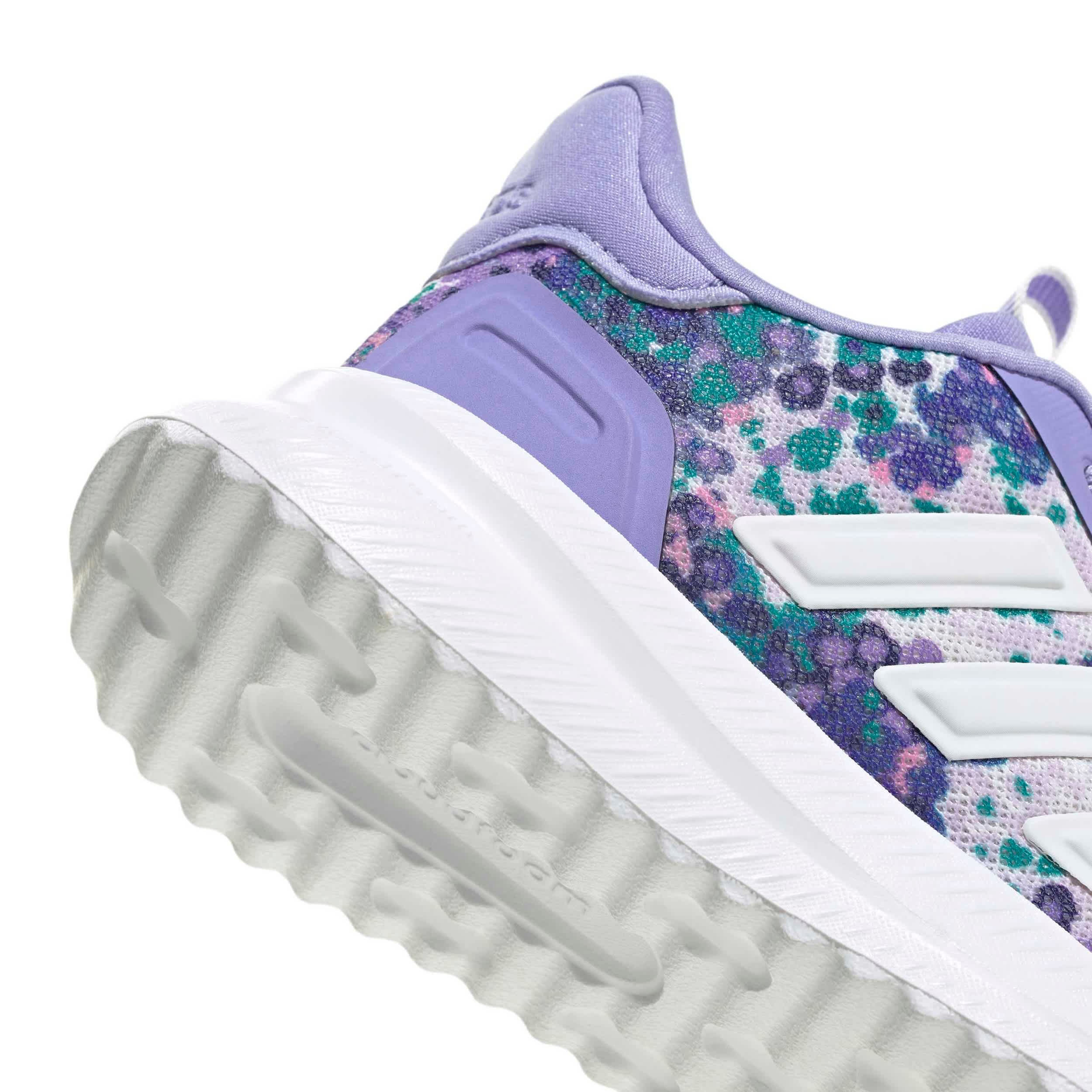 ADIDAS-GIRLS LITTLE-BIG KID X_PLR PATH SNEAKER-PURPLE & WHITE