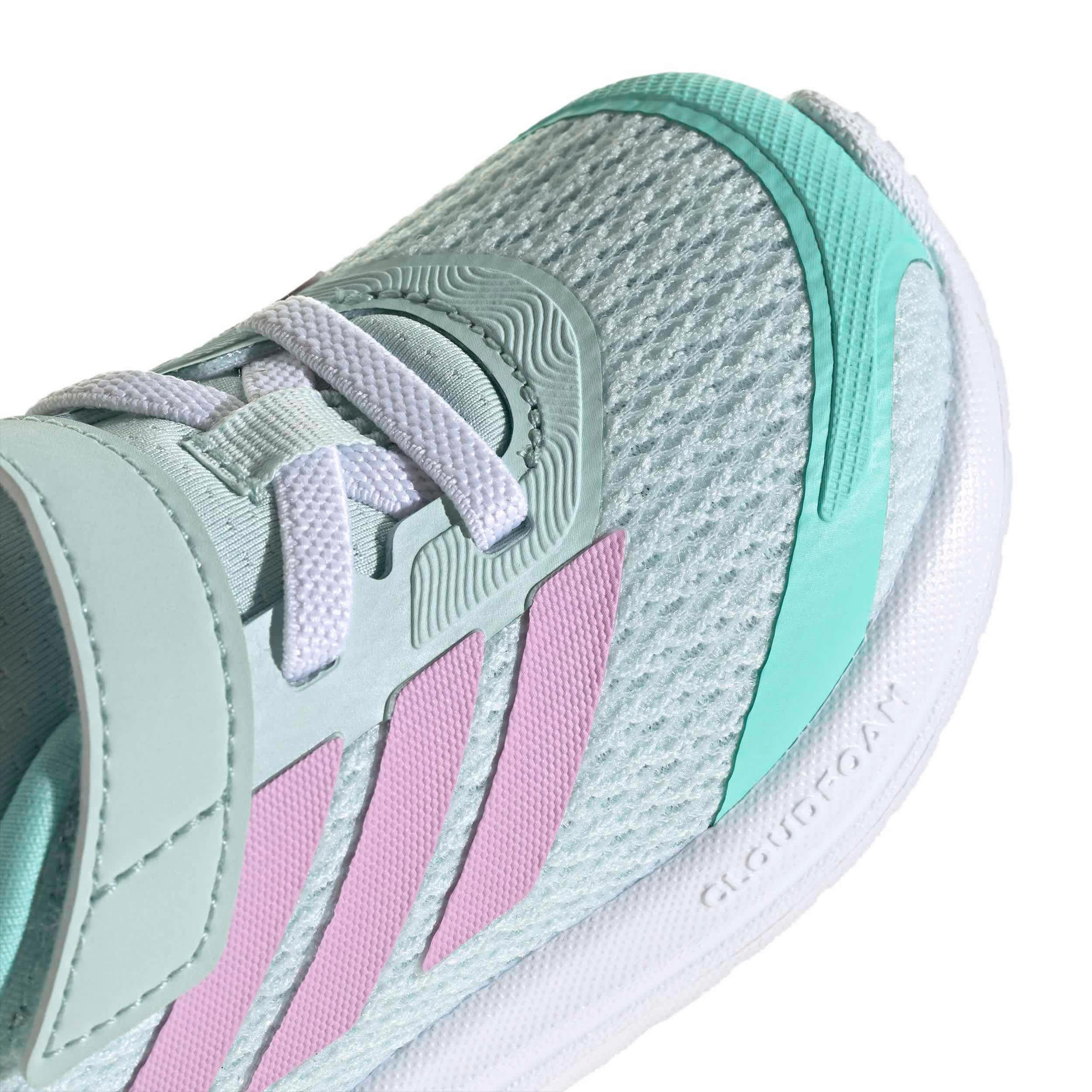 ADIDAS-GIRLS TODDLER RUNFALCON 6 SNEAKER-MINT & LILAC