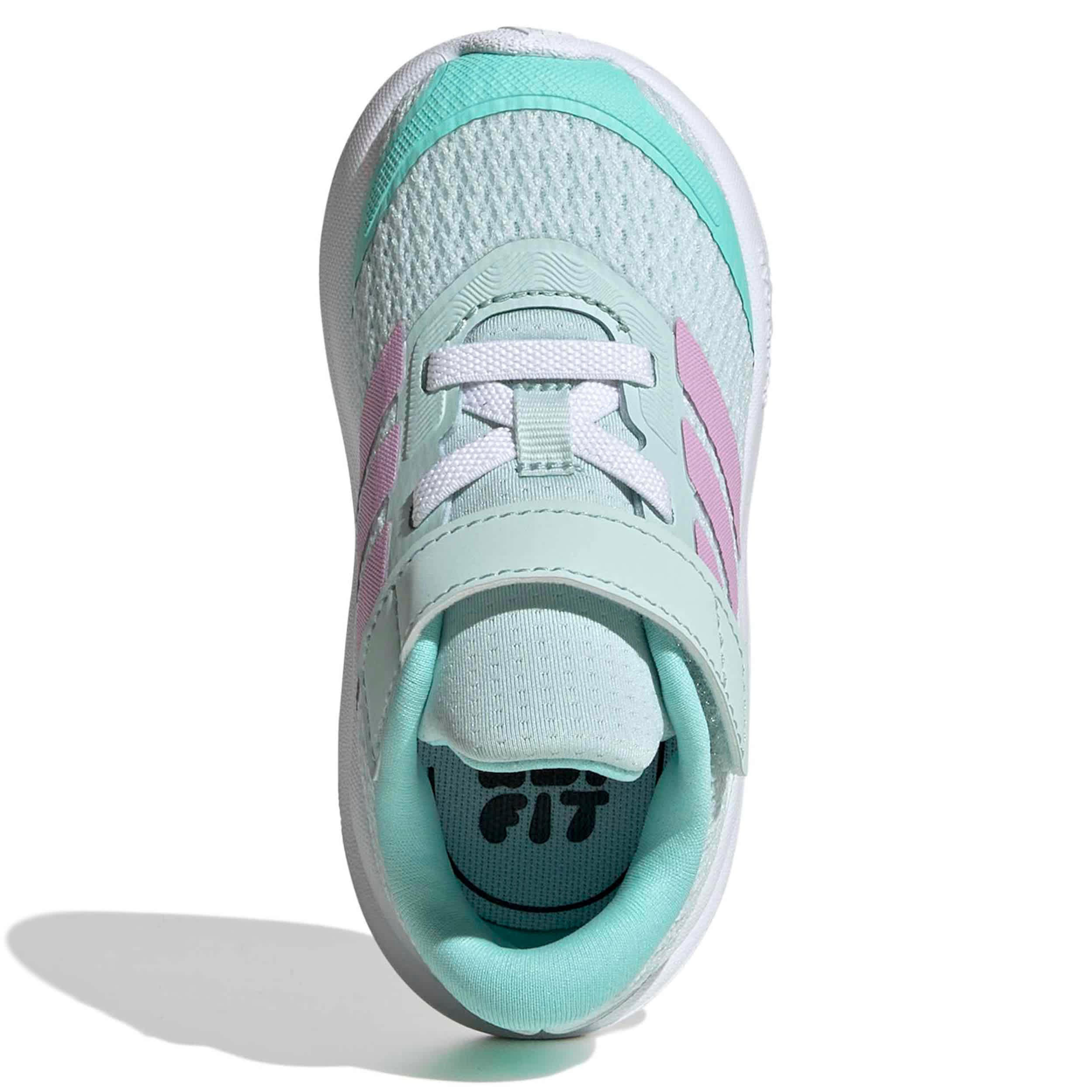 ADIDAS-GIRLS TODDLER RUNFALCON 6 SNEAKER-MINT & LILAC
