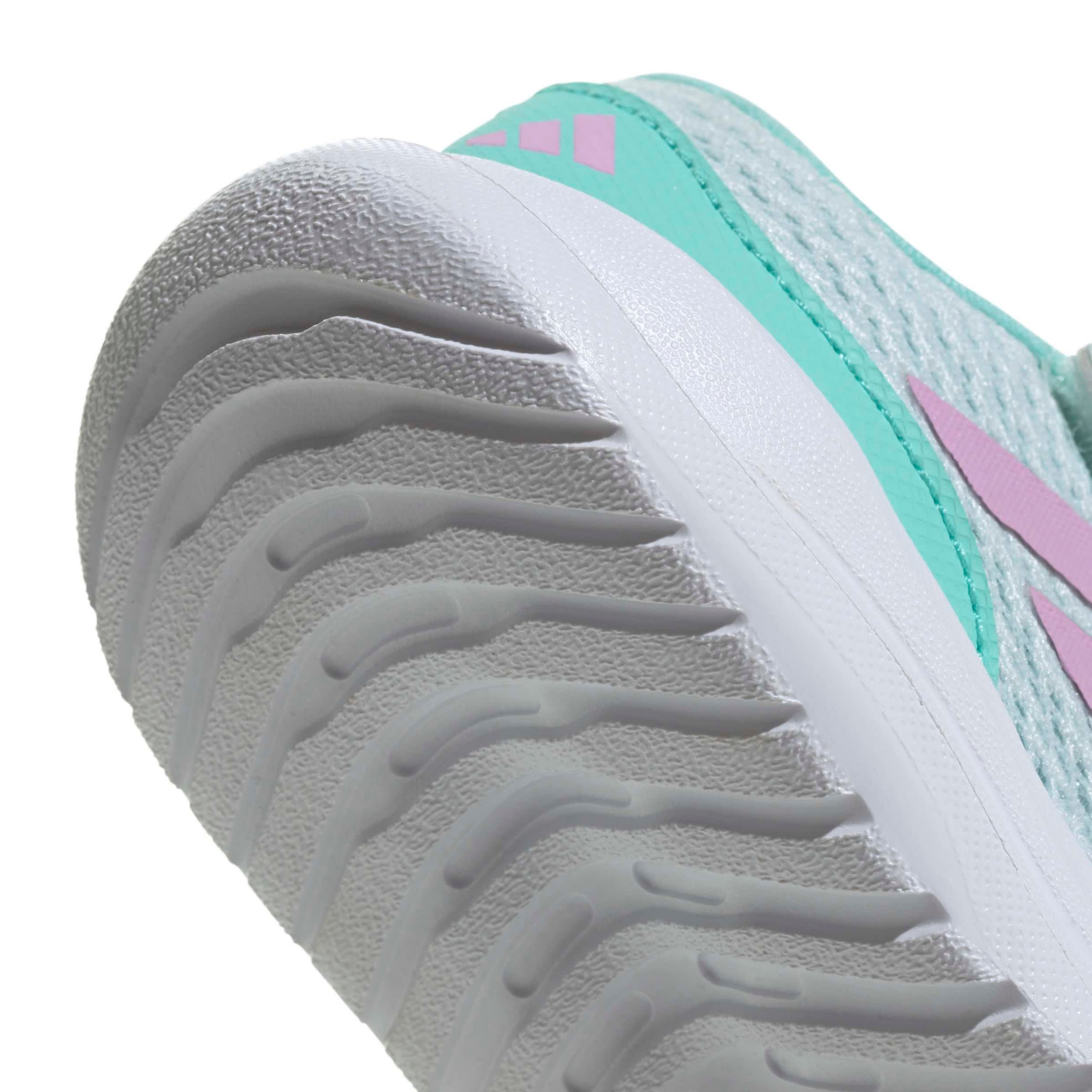 ADIDAS-GIRLS TODDLER RUNFALCON 6 SNEAKER-MINT & LILAC