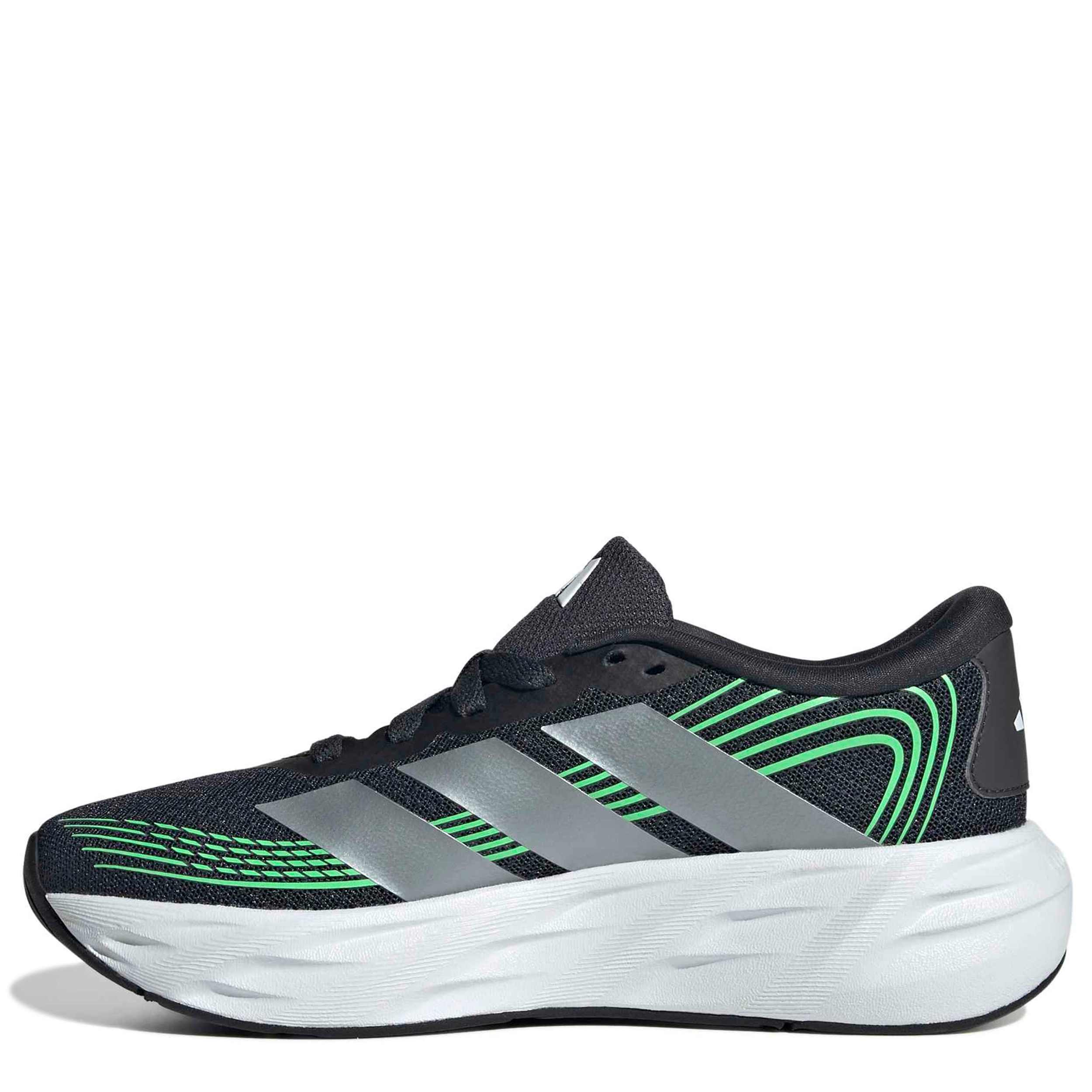 ADIDAS-BOYS BIG KID GALAXY 8 RUNNING SHOE-DARK GREY & GREY