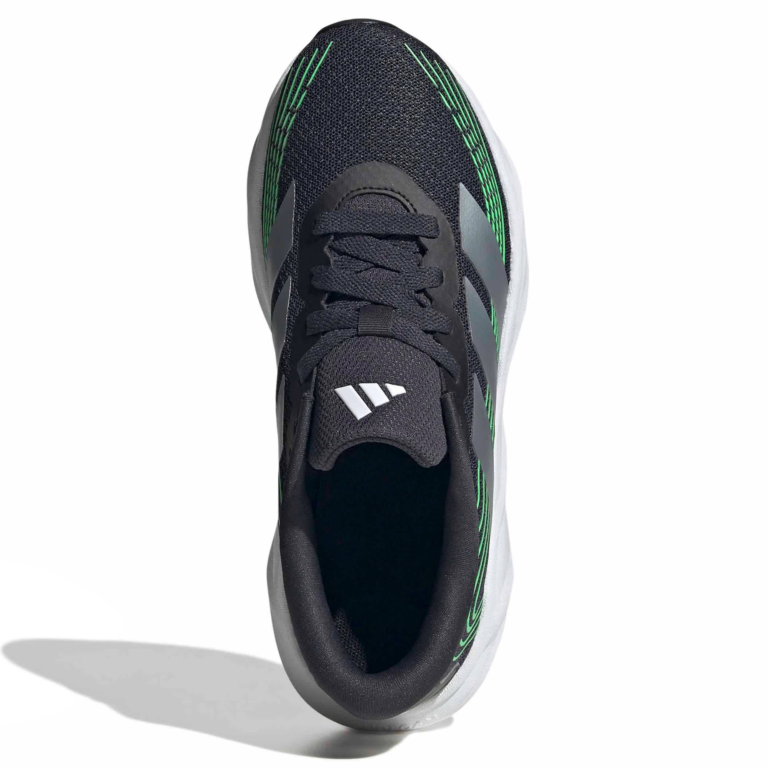 ADIDAS-BOYS BIG KID GALAXY 8 RUNNING SHOE-DARK GREY & GREY