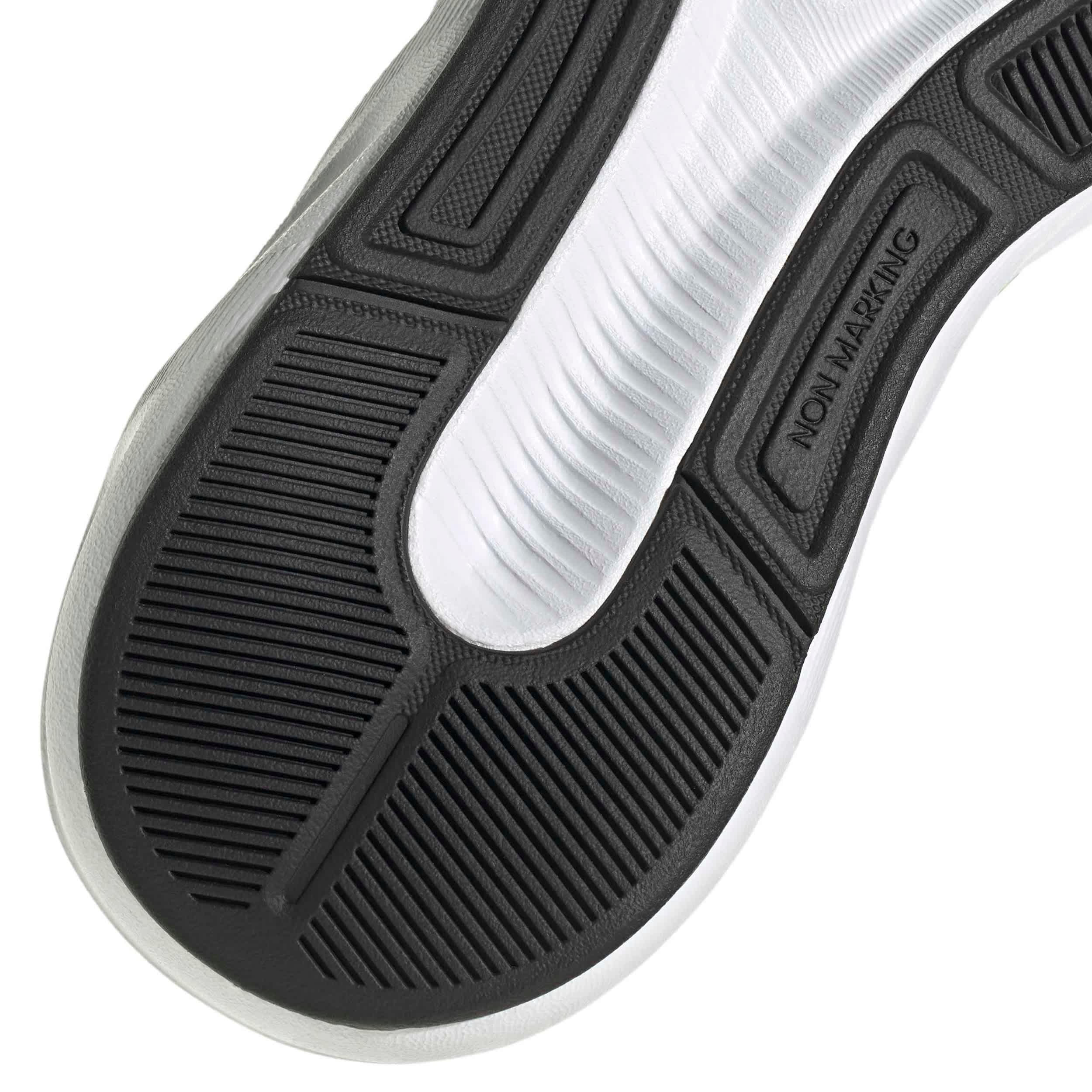 ADIDAS-BOYS BIG KID GALAXY 8 RUNNING SHOE-DARK GREY & GREY
