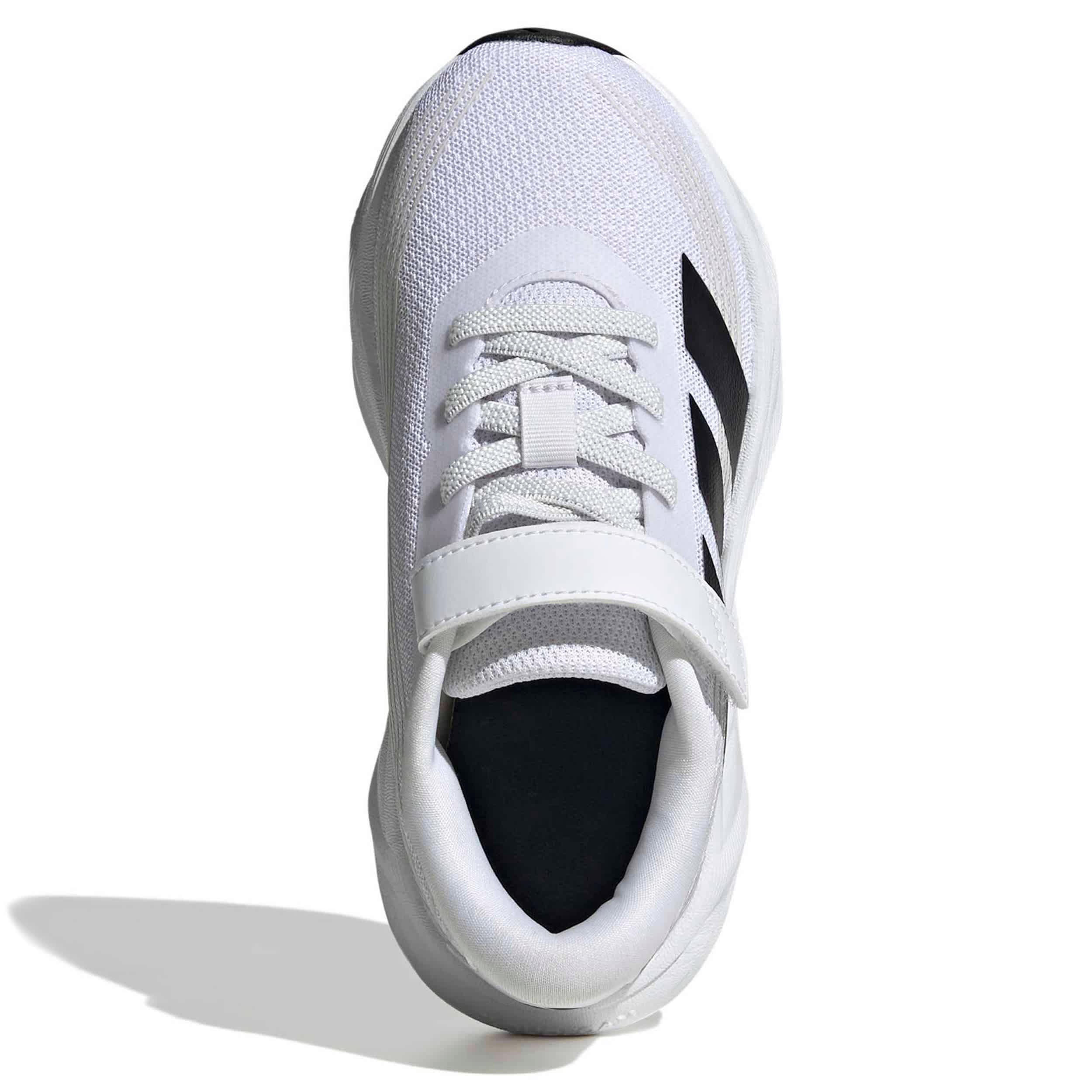 ADIDAS-BOYS LITTLE KID GALAXY 8 RUNNING SHOE-WHITE & BLACK
