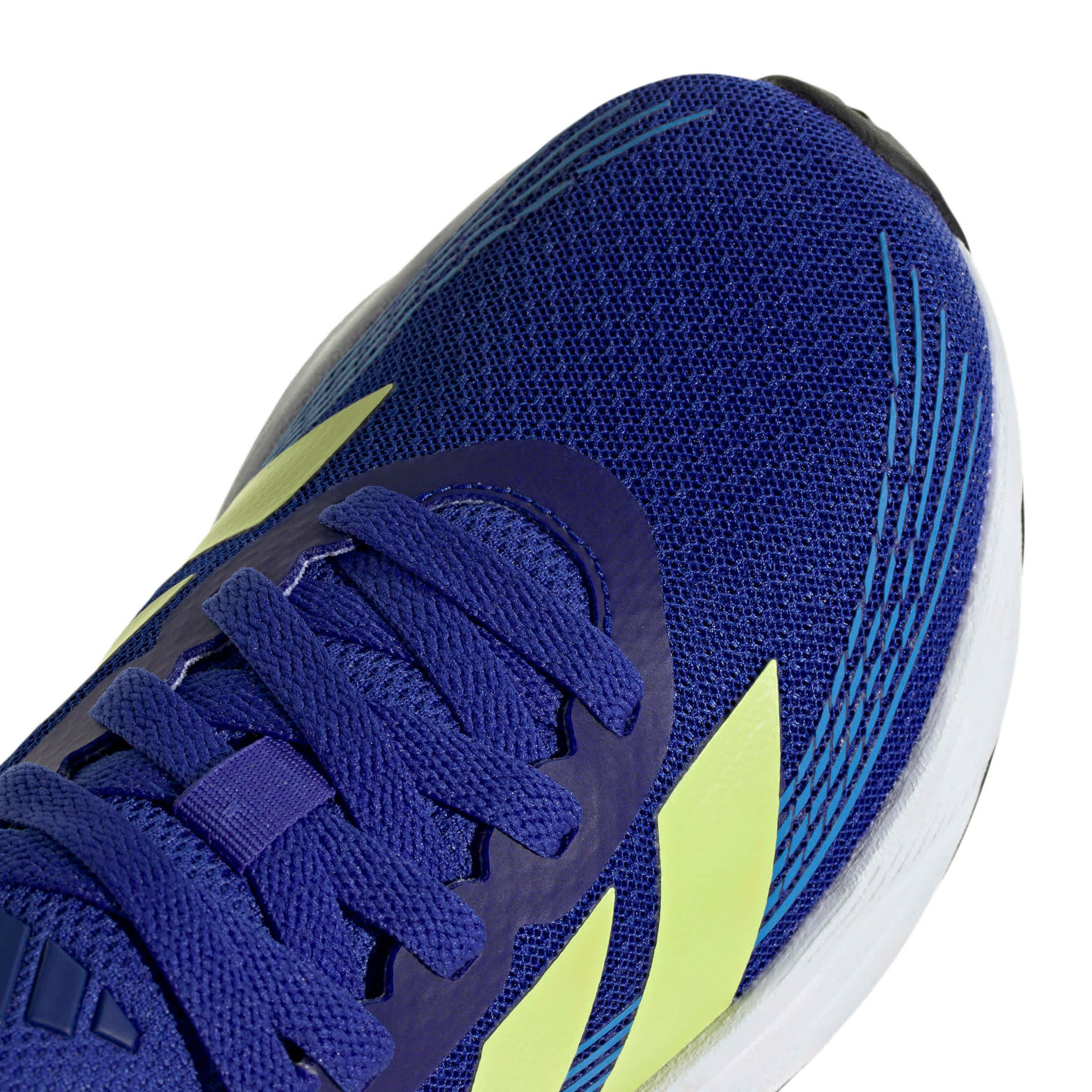 ADIDAS-BOYS BIG KID GALAXY 8 RUNNING SHOE-BLUE & YELLOW