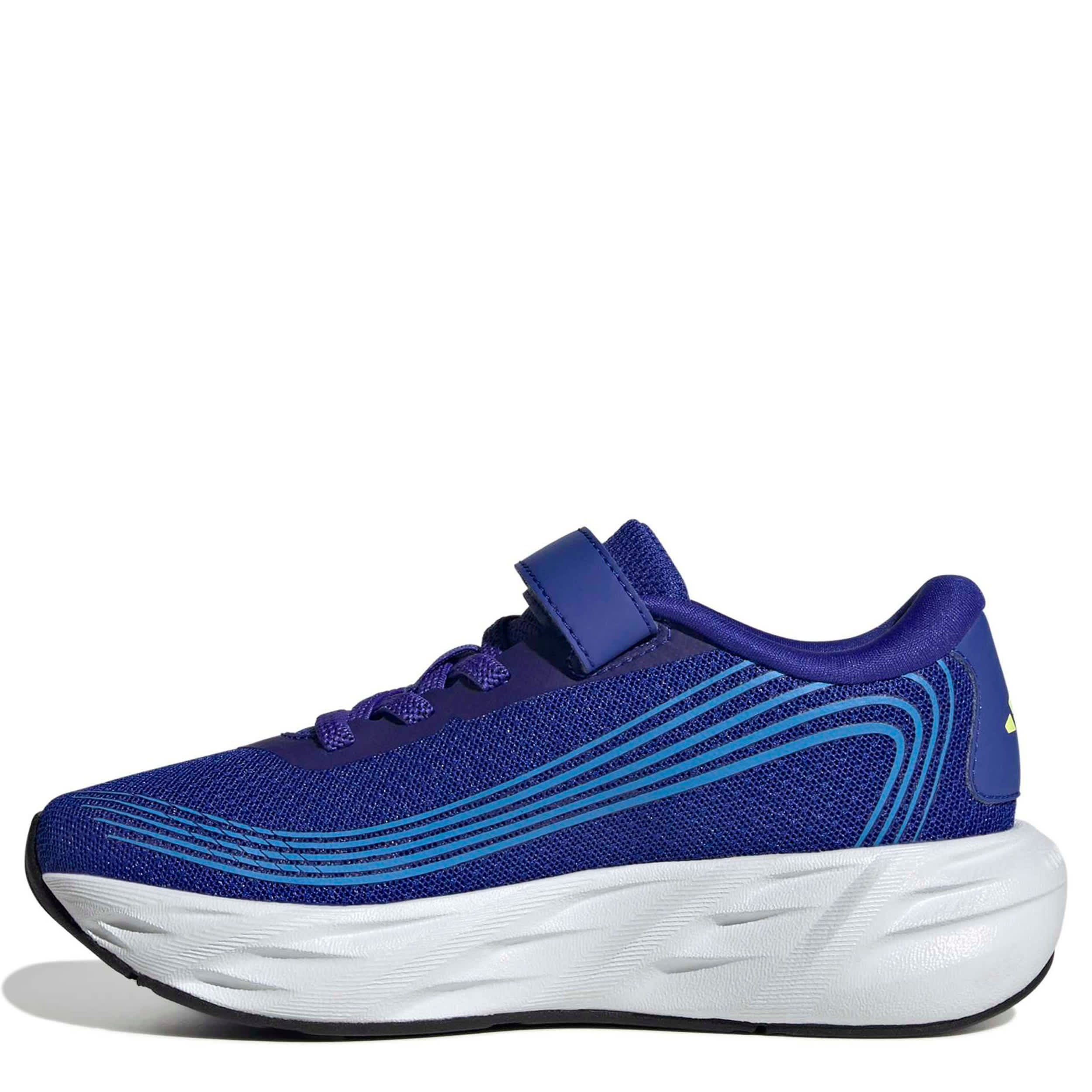 ADIDAS-BOYS LITTLE KID GALAXY 8 RUNNING SHOE-BLUE & YELLOW