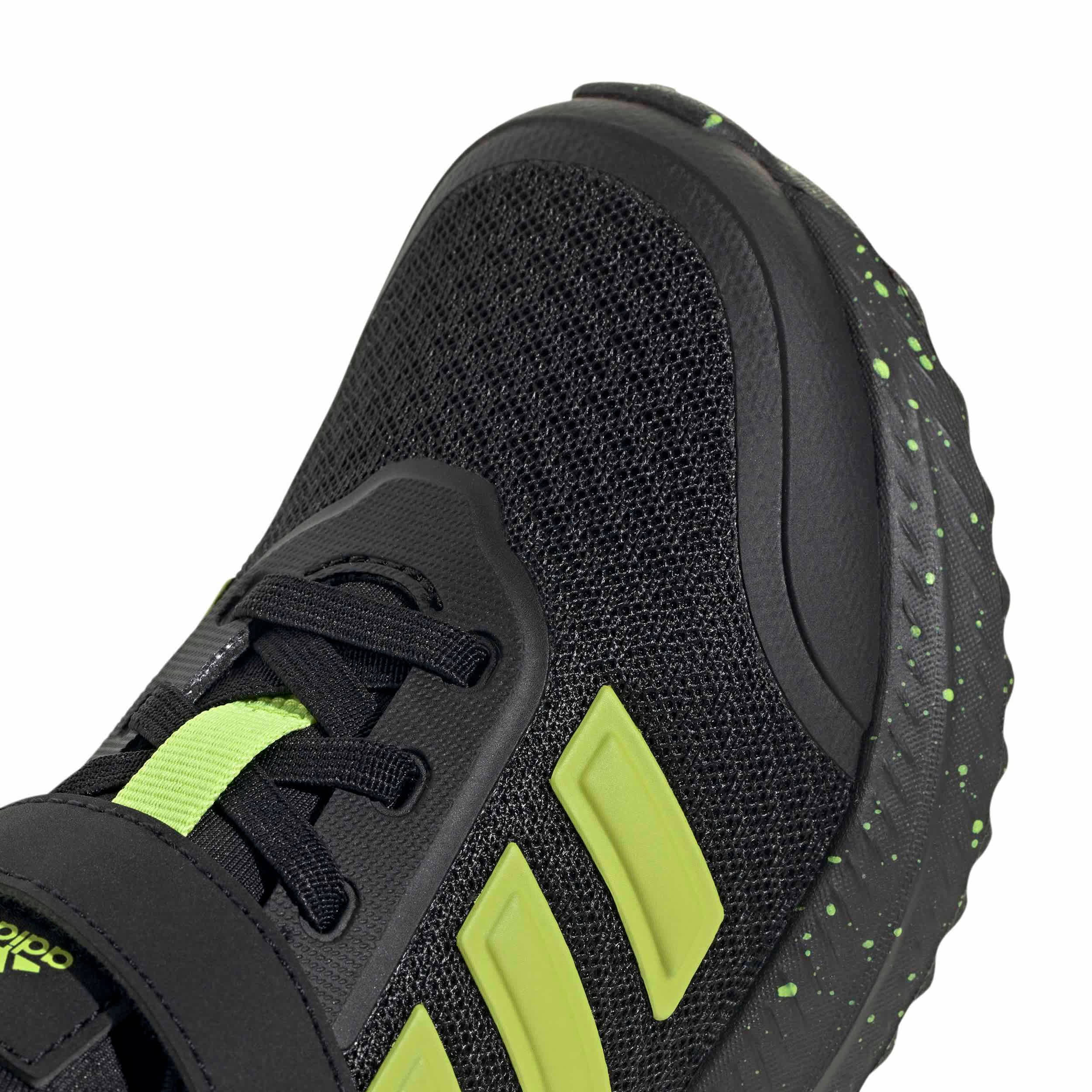ADIDAS-BOYS LITTLE KID X_PLR PATH SNEAKER-BLACK & LIME