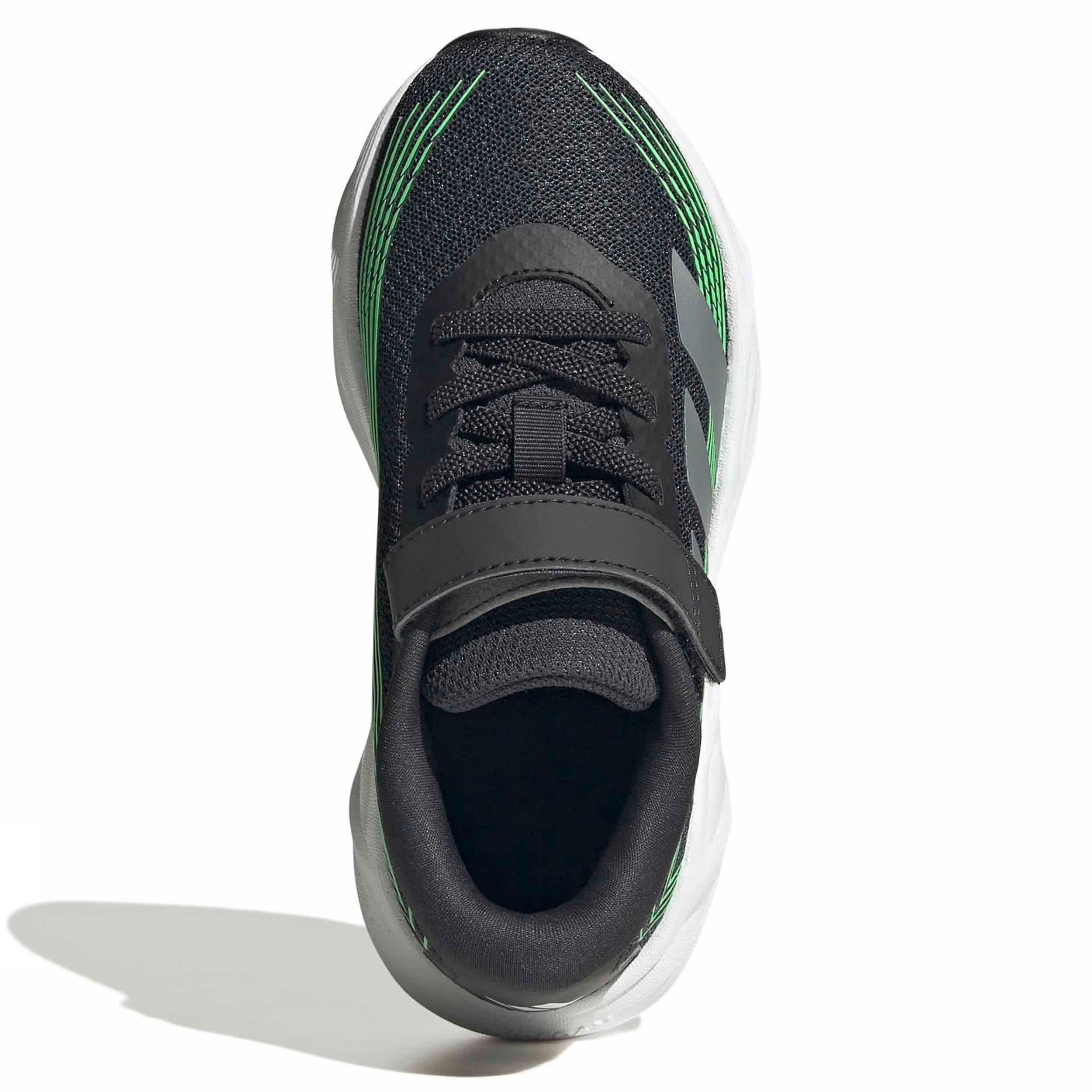 ADIDAS-BOYS LITTLE KID GALAXY 8 RUNNING SHOE-DARK GREY & GREY