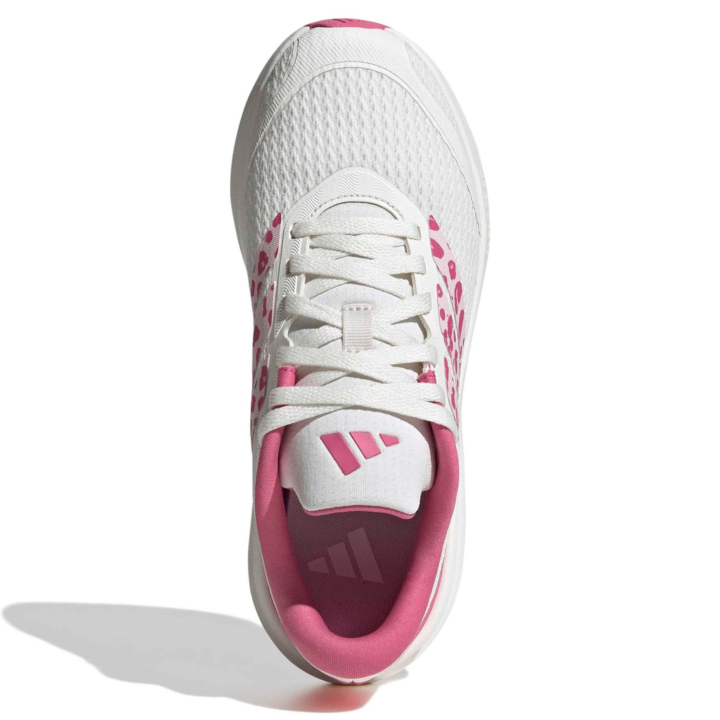 ADIDAS-GIRLS BIG KID RUNFALCON 6 SNEAKER-WHITE & PINK