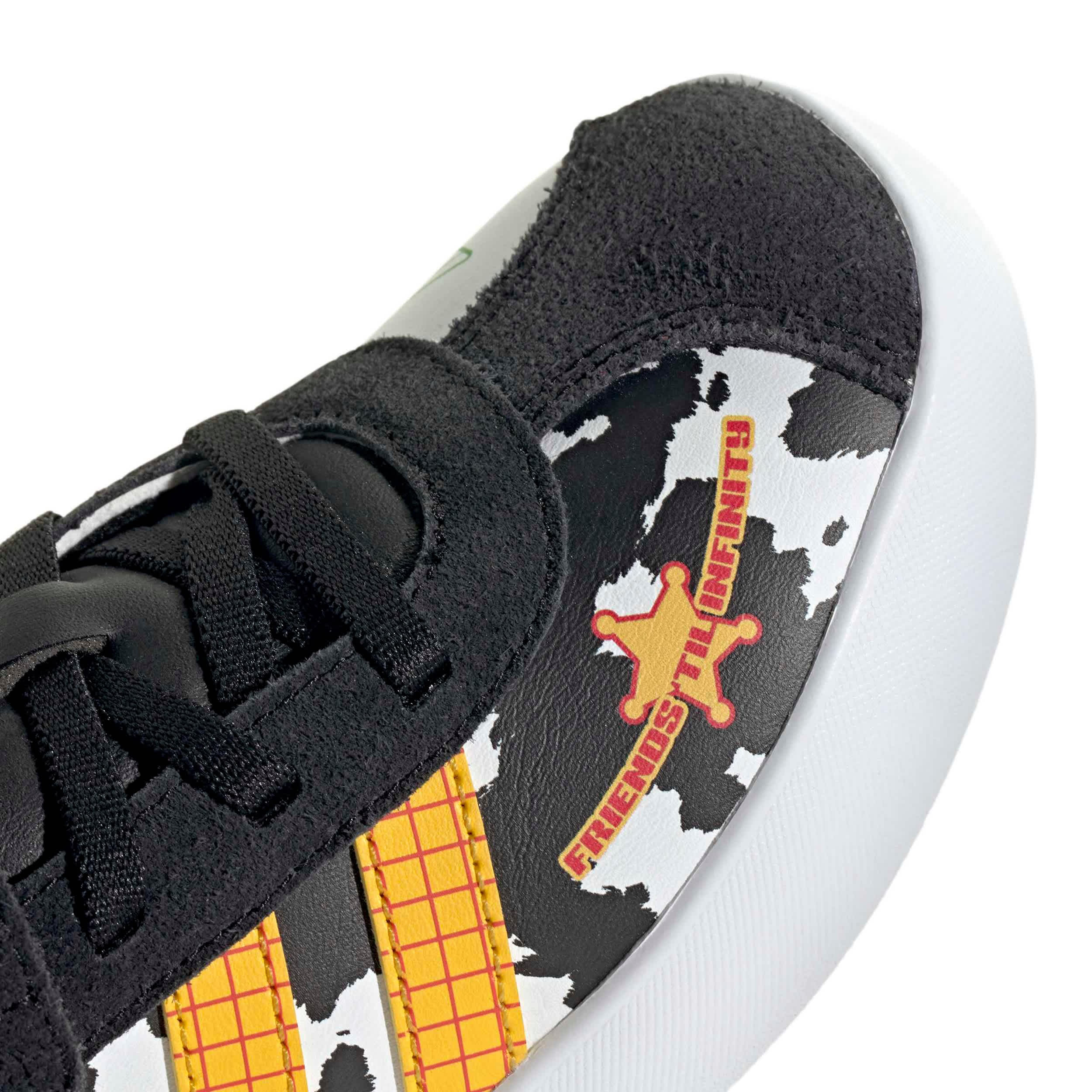 ADIDAS-BOYS LITTLE KID VL COURT 3.0 SNEAKER-WHITE & 