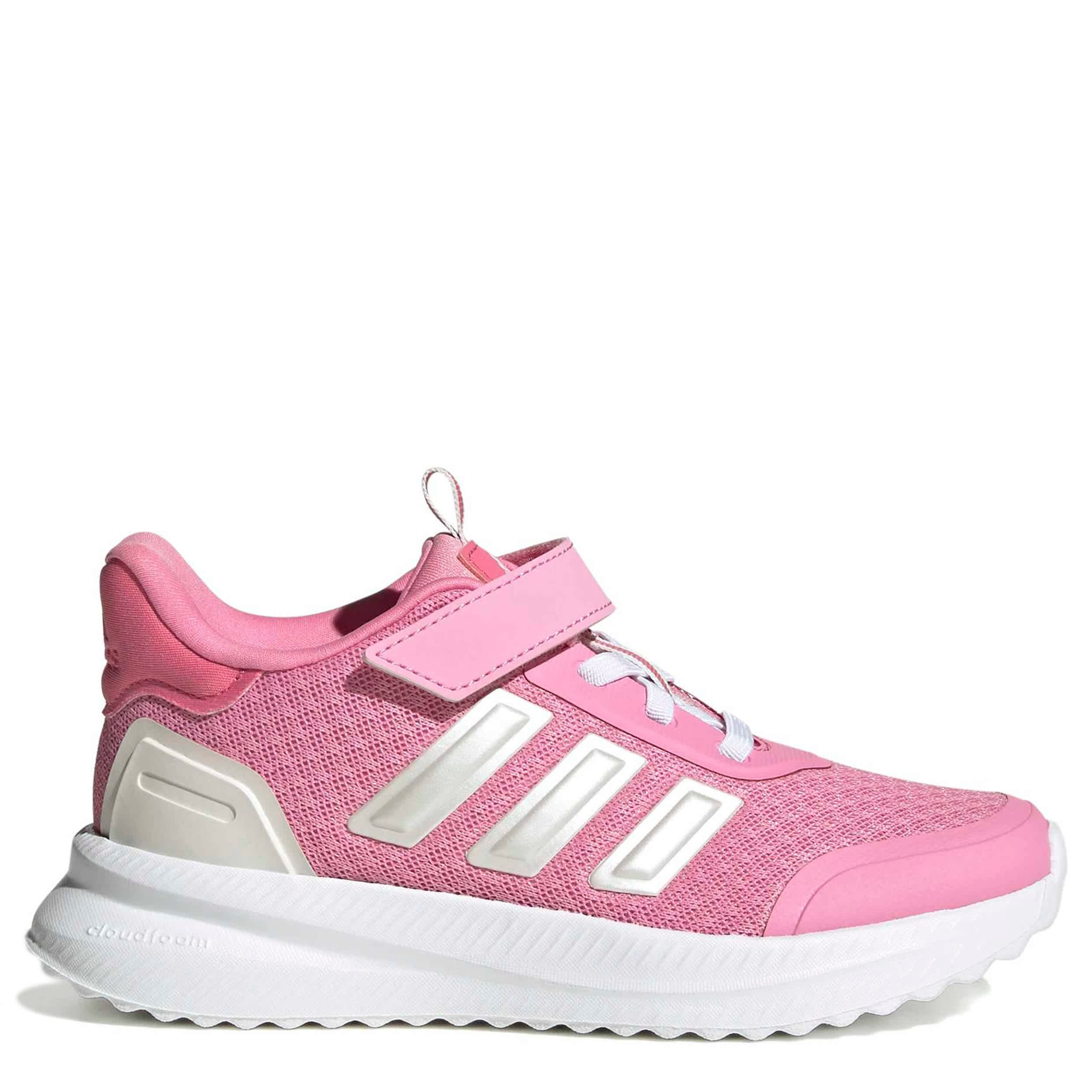ADIDAS-GIRLS LITTLE KID X_PLR PATH SNEAKER-SILVER & PINK
