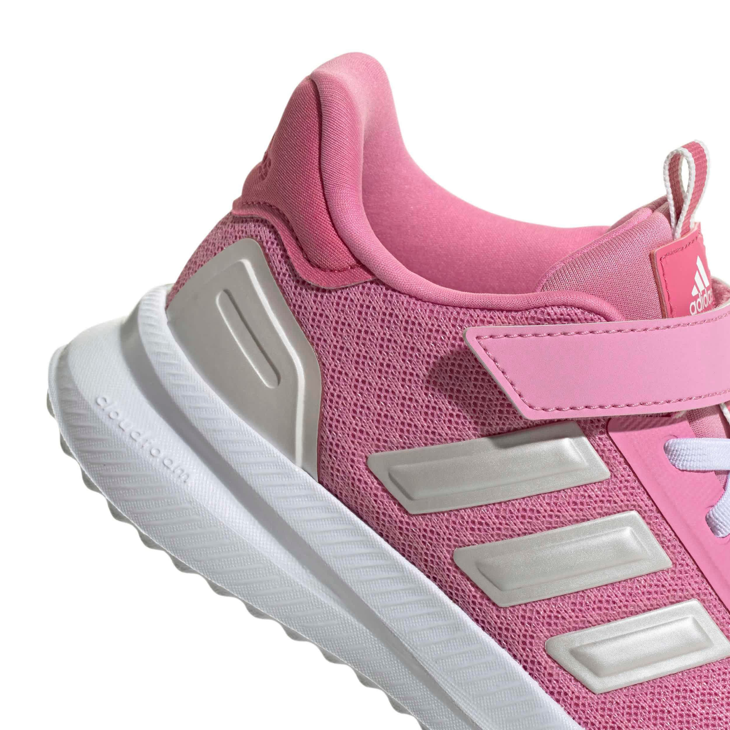 ADIDAS-GIRLS LITTLE KID X_PLR PATH SNEAKER-SILVER & PINK