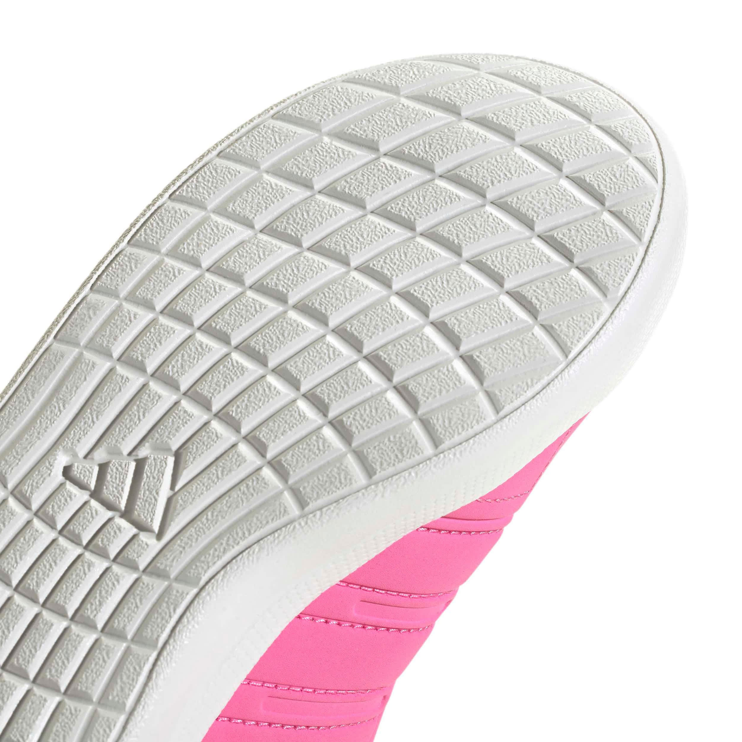 ADIDAS-GIRLS LITTLE KID LIGHTORAMA COURT SNEAKER-PINK & FUSCHIA