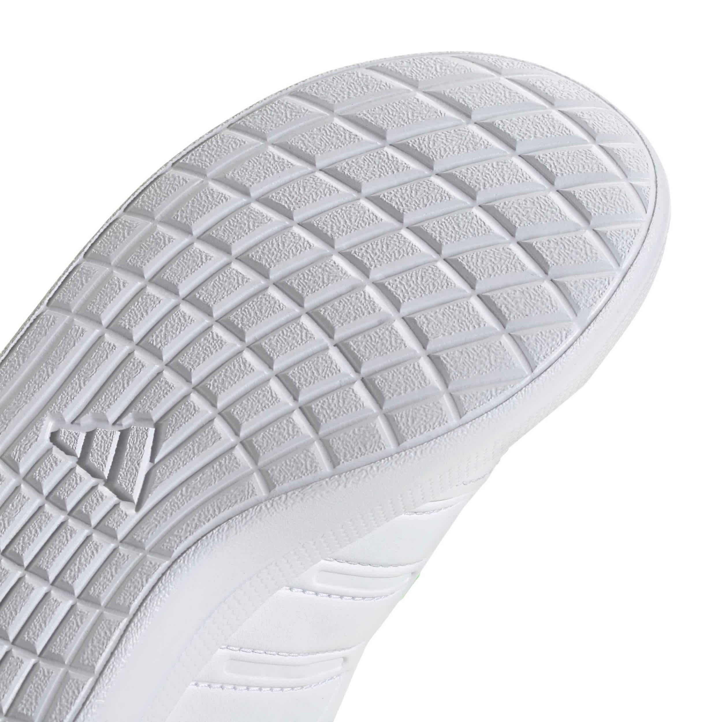 ADIDAS-BOYS LITTLE KID LIGHTORAMA COURT SNEAKER-WHITE & NAVY
