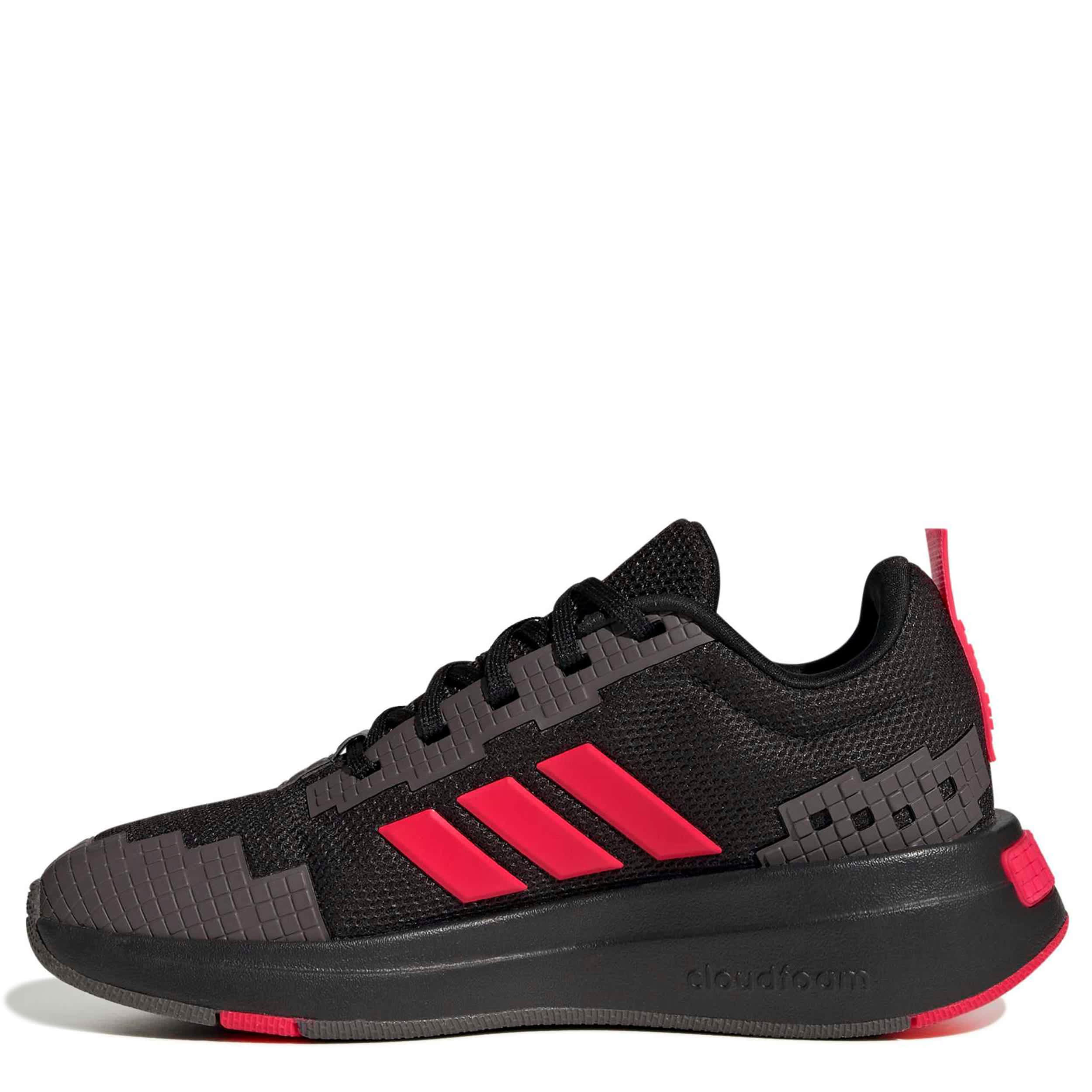 ADIDAS-BOYS BIG KID MINECRAFT PRO SNEAKER-BLACK & RED