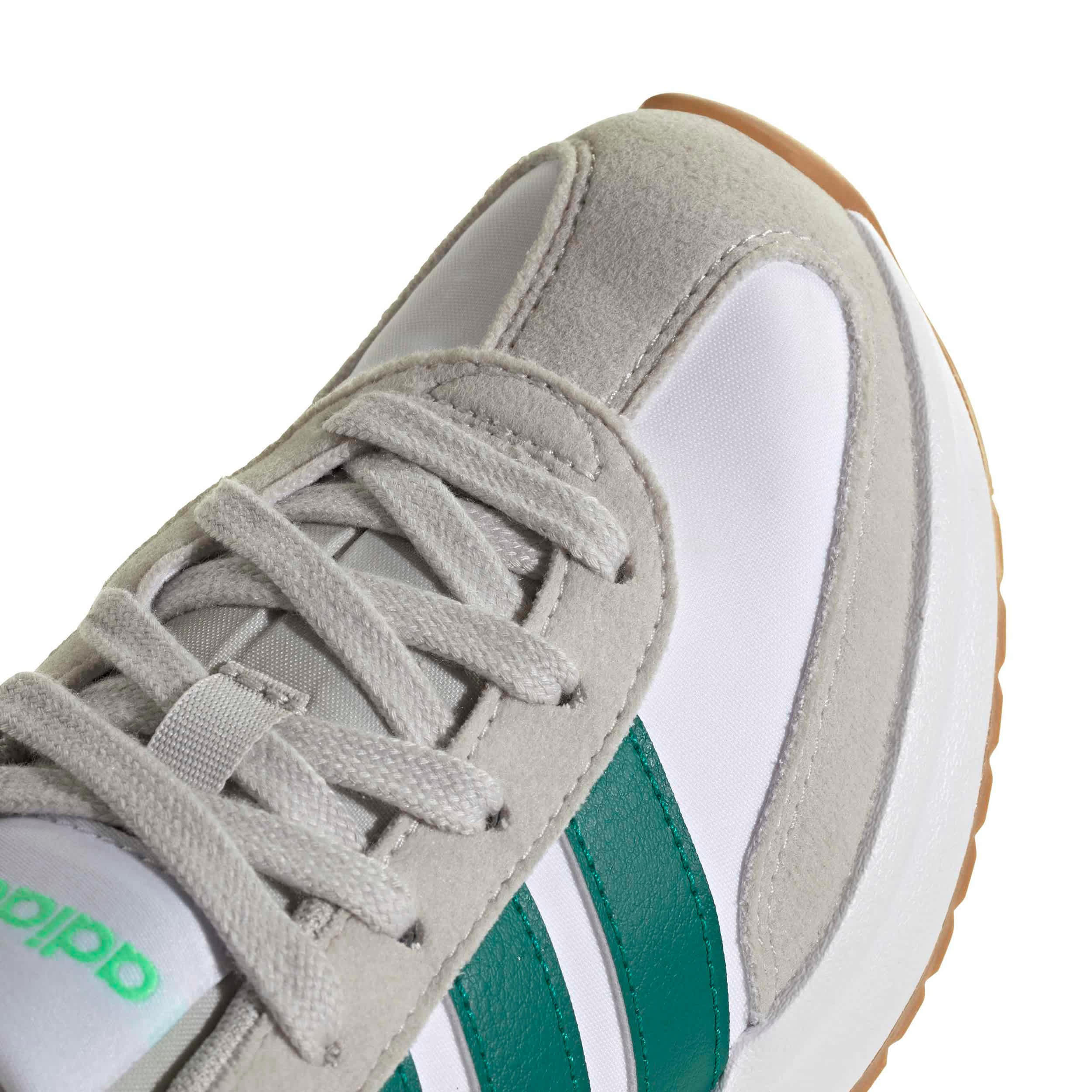 ADIDAS-BOYS BIG KID RUN 70'S 2.0 SNEAKER-GREY & GREEN