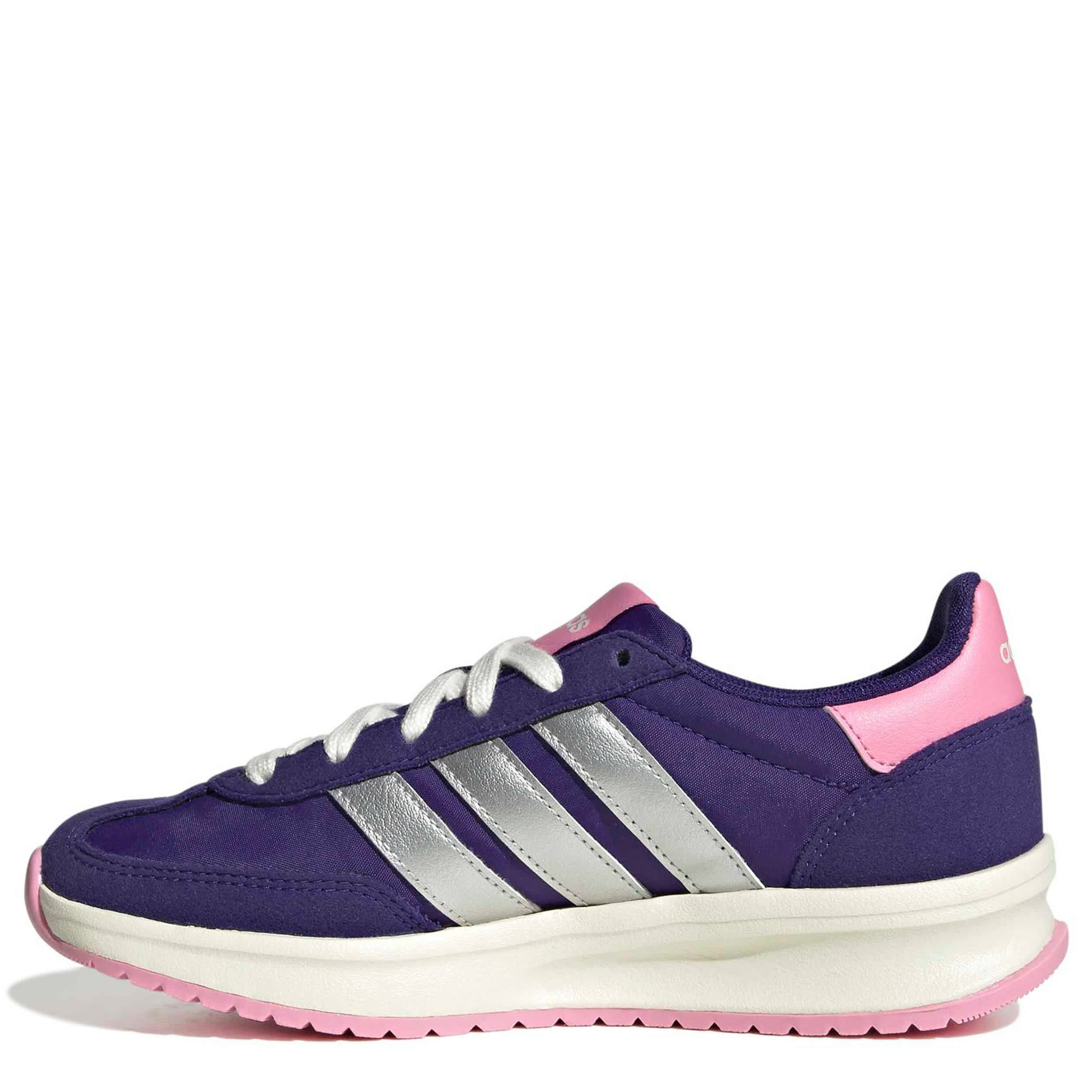 ADIDAS-GIRLS BIG KID RUN 70'S 2.0 SNEAKER-PURPLE & SILVER