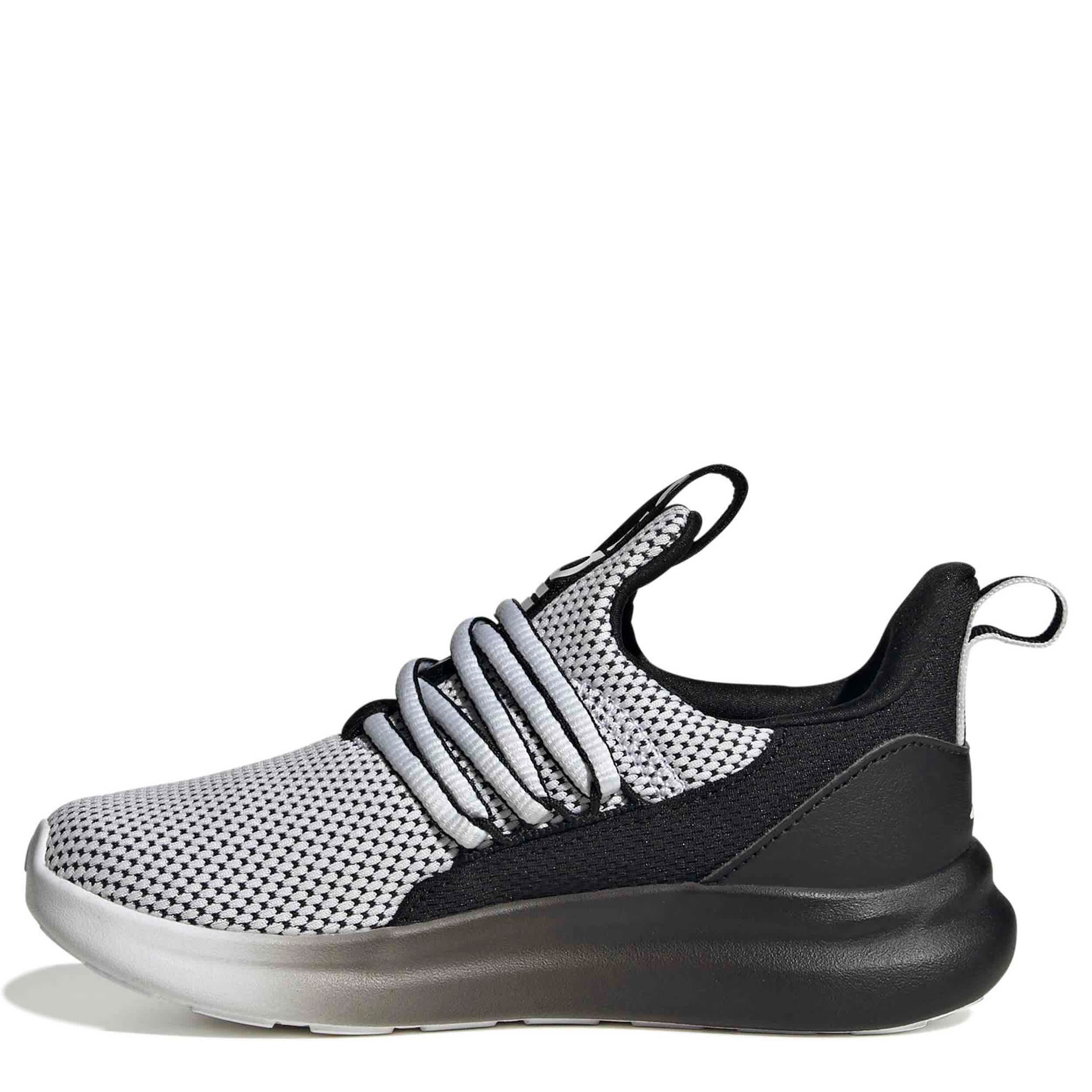 ADIDAS-BOYS LITTLE-BIG KID LITE RACER ADAPT 7.0 SNEAKER-WHITE & BLACK
