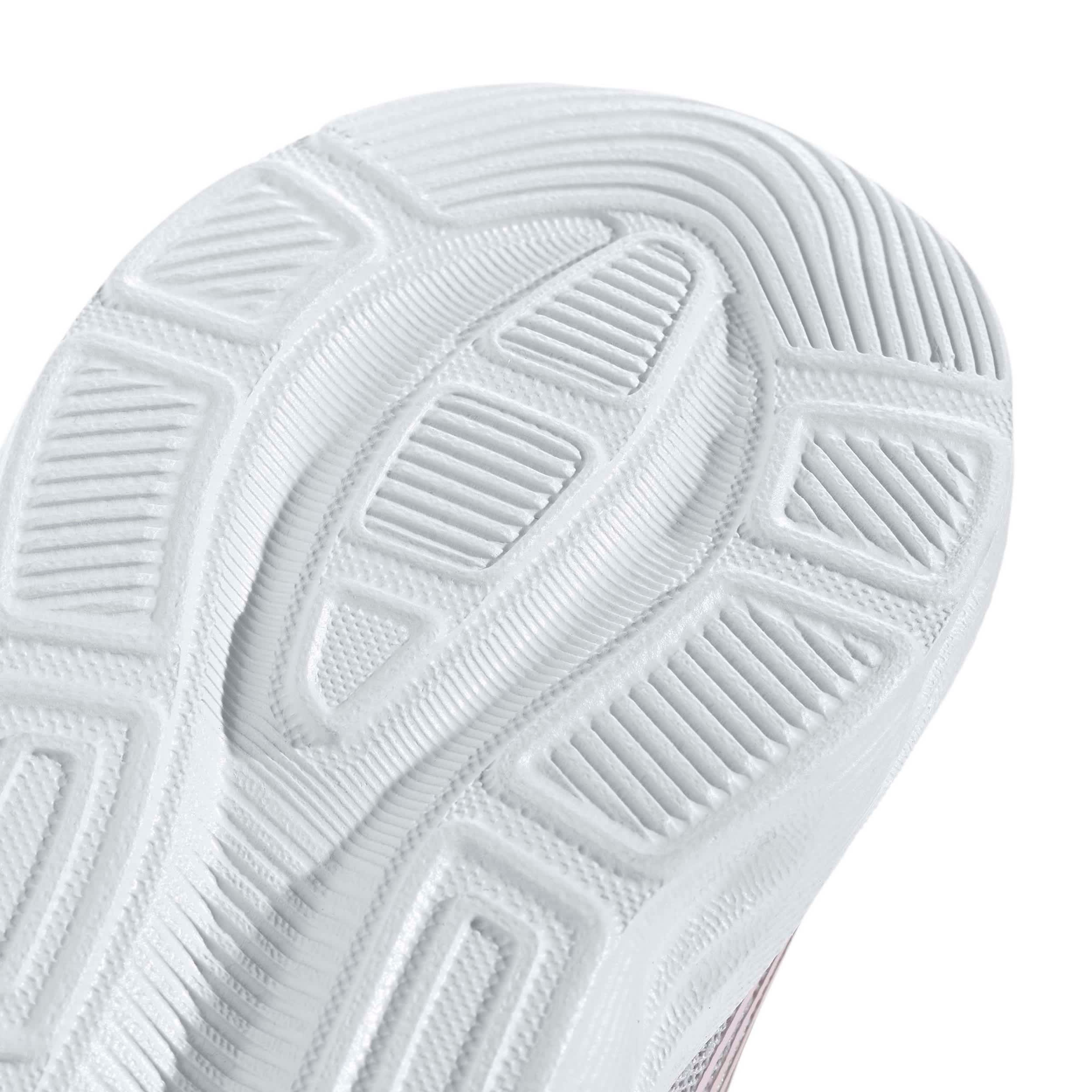 ADIDAS-GIRLS TODDLER GALAXY 8 RUNNING SHOE-GREY & PINK