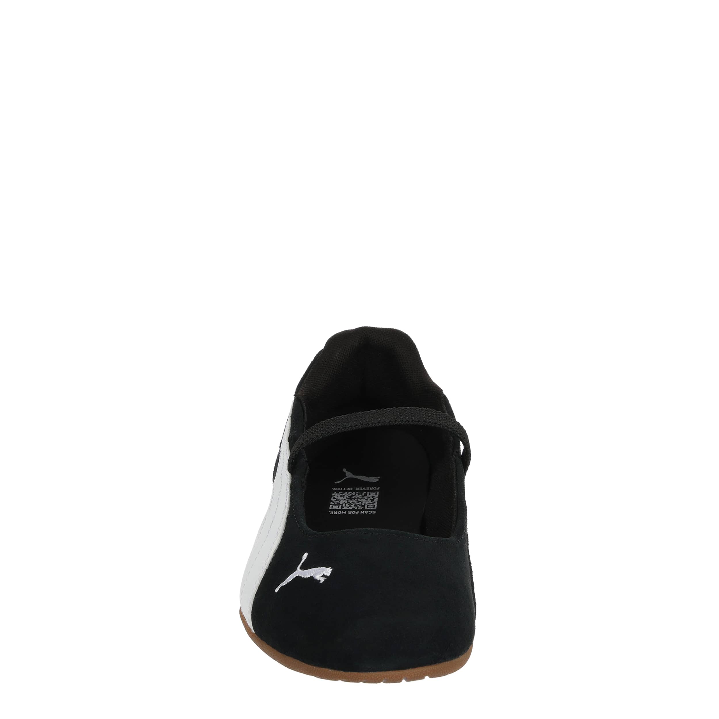 PUMA-GIRLS BIG KID REPLICATCH BALLET SNEAKER-BLACK & WHITE