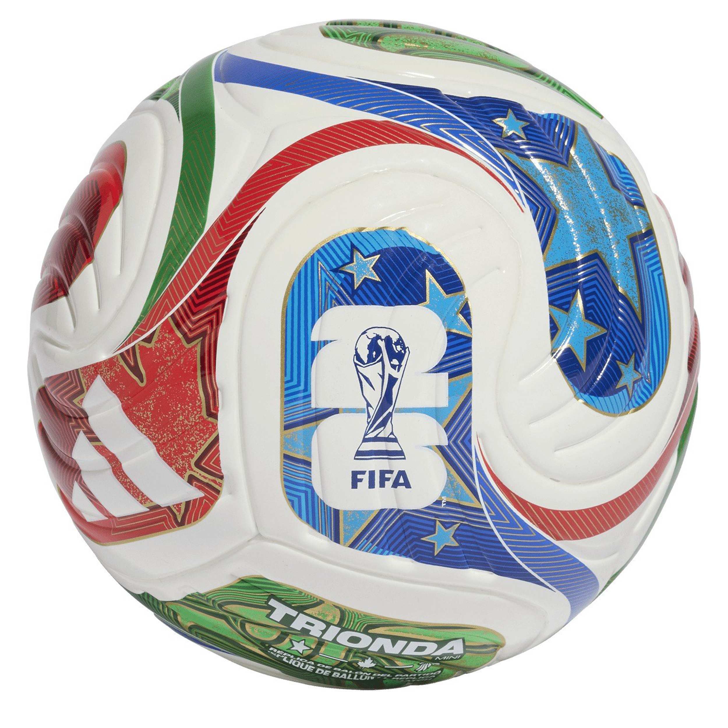 ADIDAS-UNISEX WORLD CUP MINI SOCCER BALL-ASSORTED & 