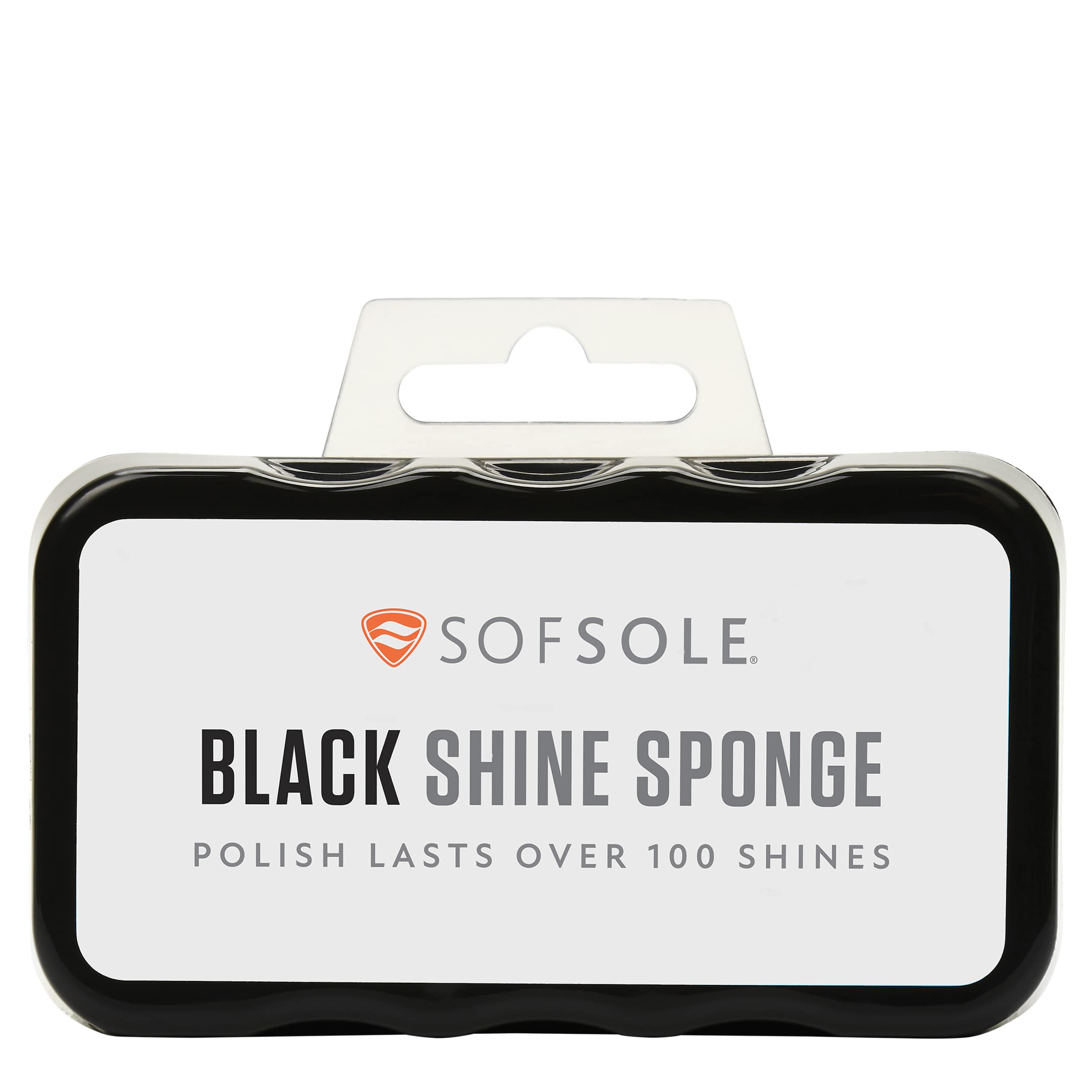 SOF SOLE-WOMENS BLACK SHINE SPONGE-BLACK & 