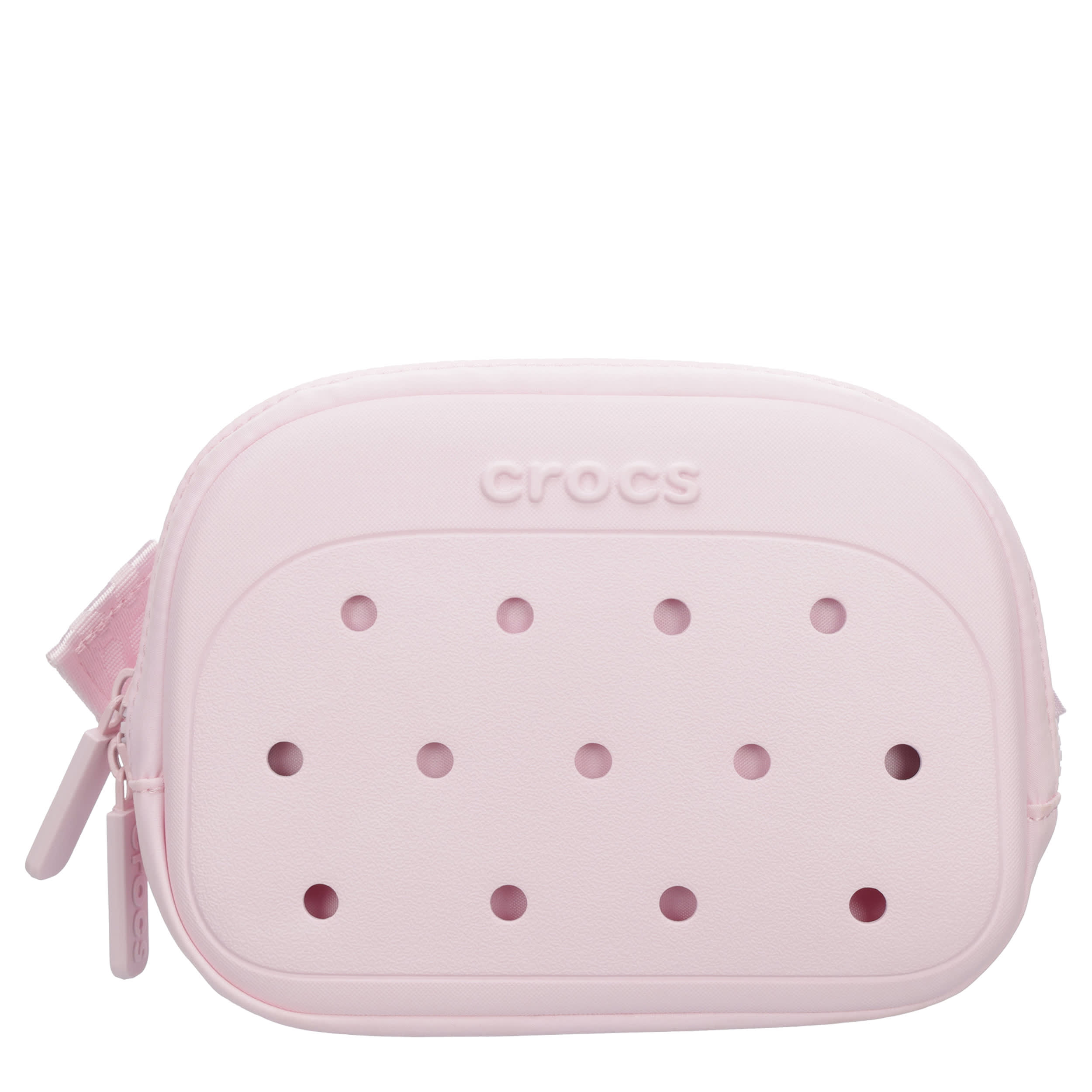 CROCS UNISEX BELT BAG - BLUSH