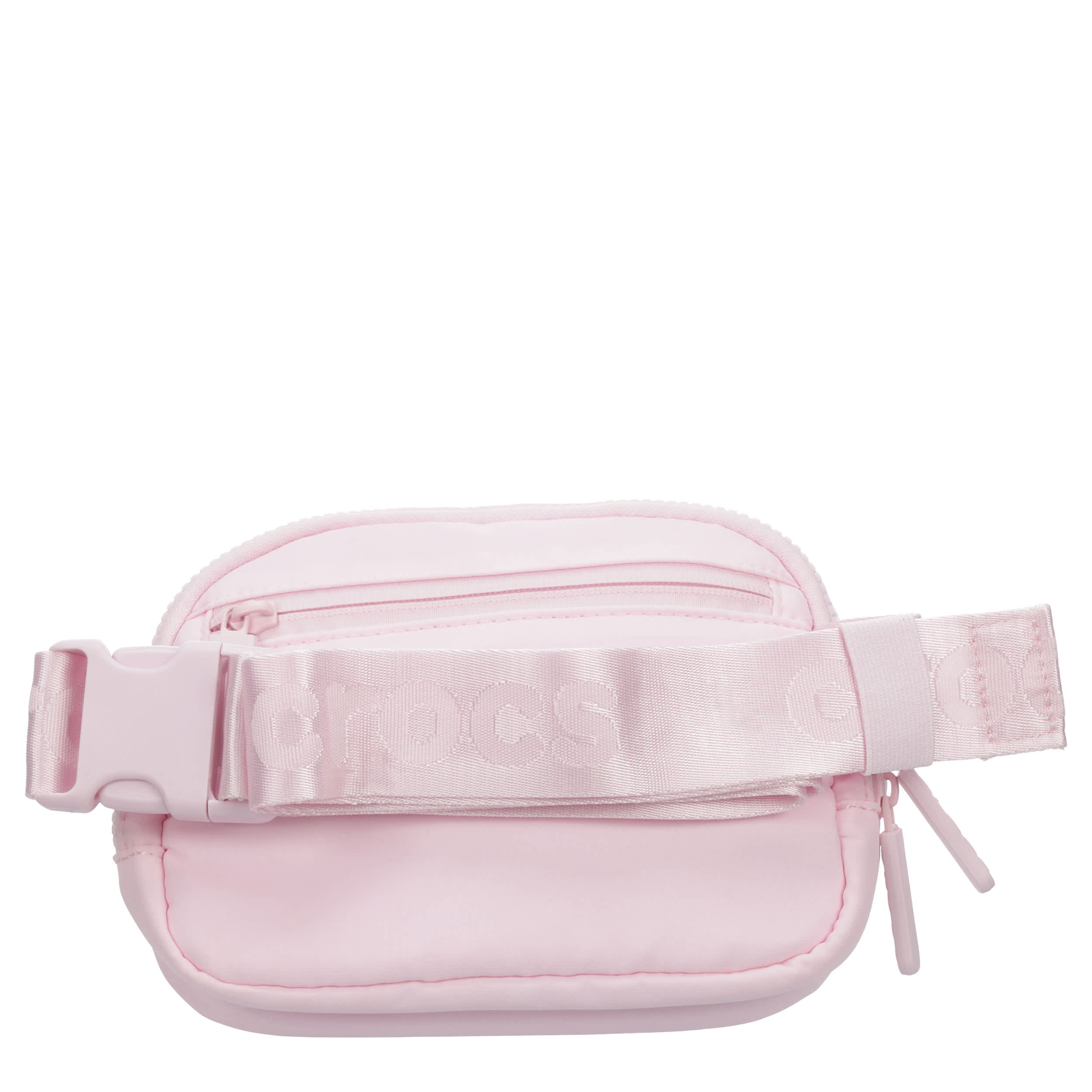 CROCS UNISEX BELT BAG - BLUSH