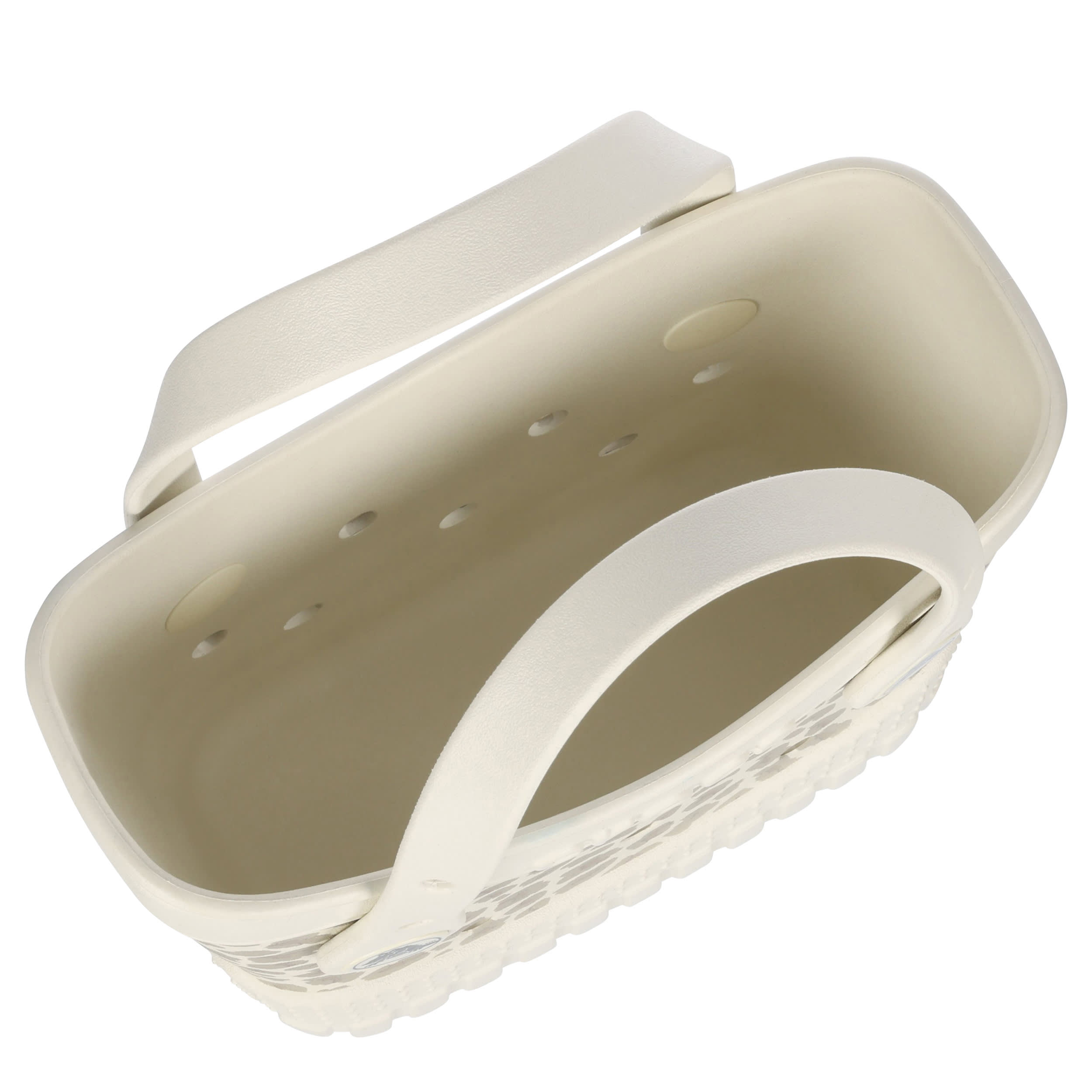 CROCS-UNISEX MICRO TOTE-IVORY & 