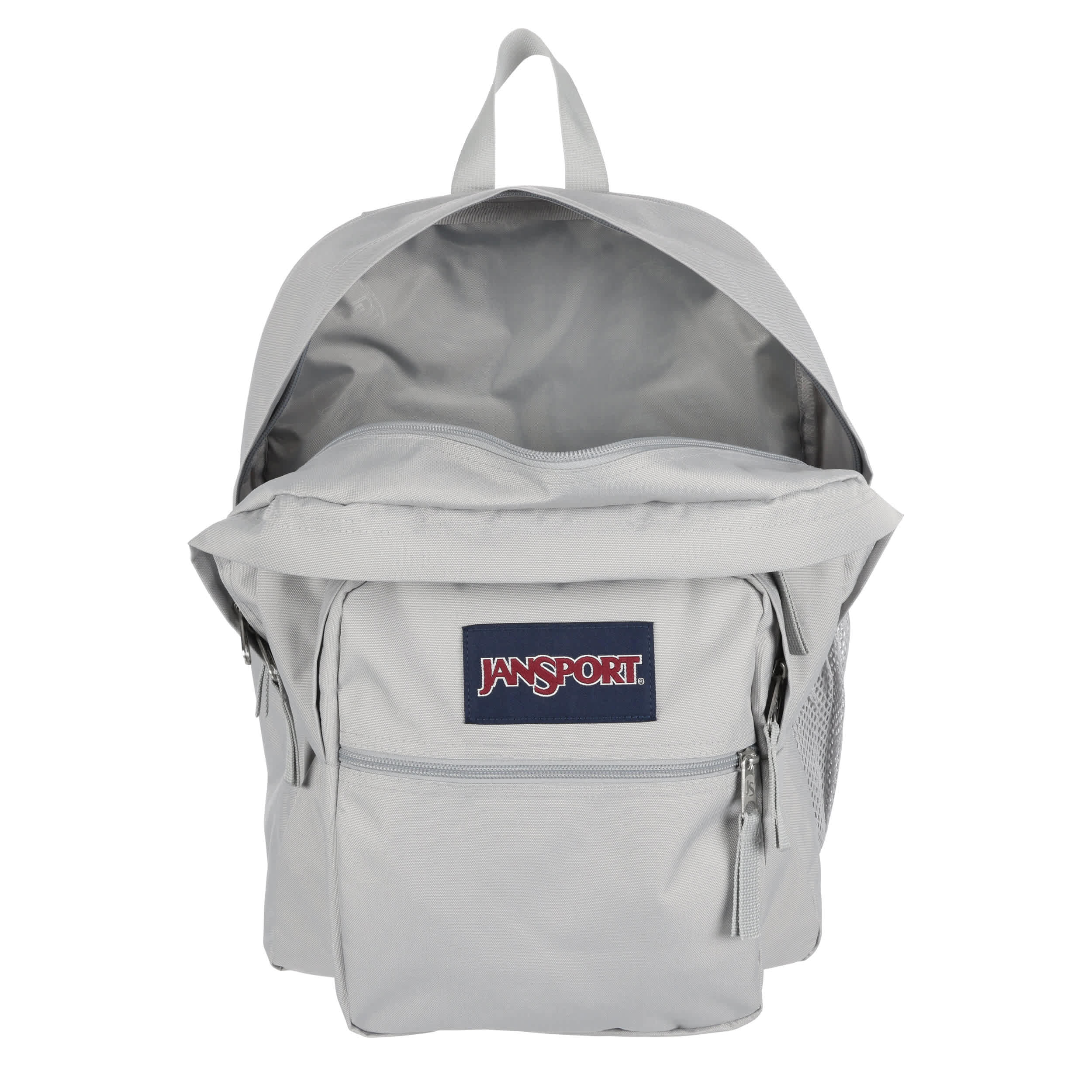JANSPORT-UNISEX BIG STUDENT BACKPACK-GREY & 