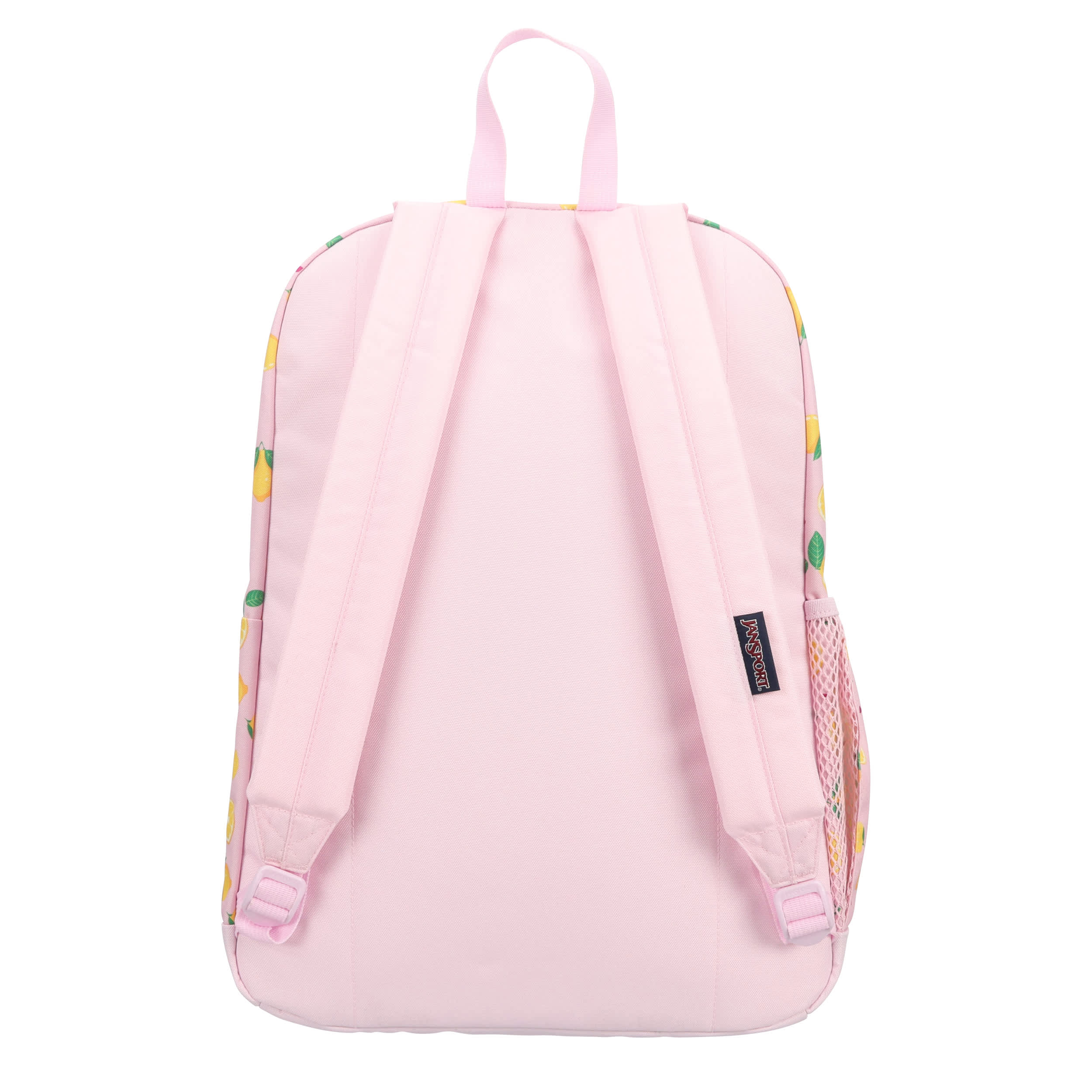 JANSPORT-UNISEX CROSSTOWN PLUS BACKPACK-PINK & YELLOW