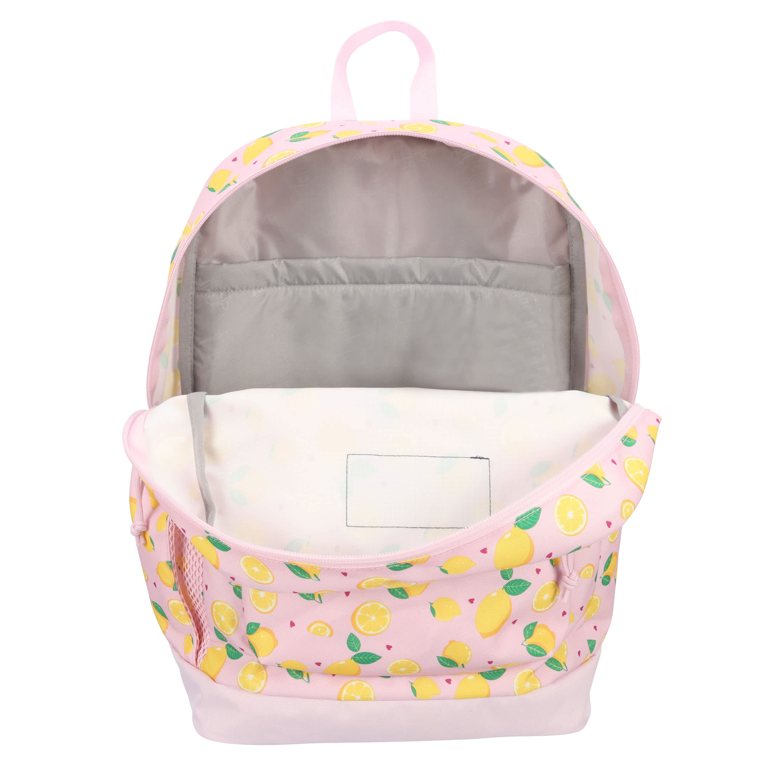 JANSPORT-UNISEX CROSSTOWN PLUS BACKPACK-PINK & YELLOW