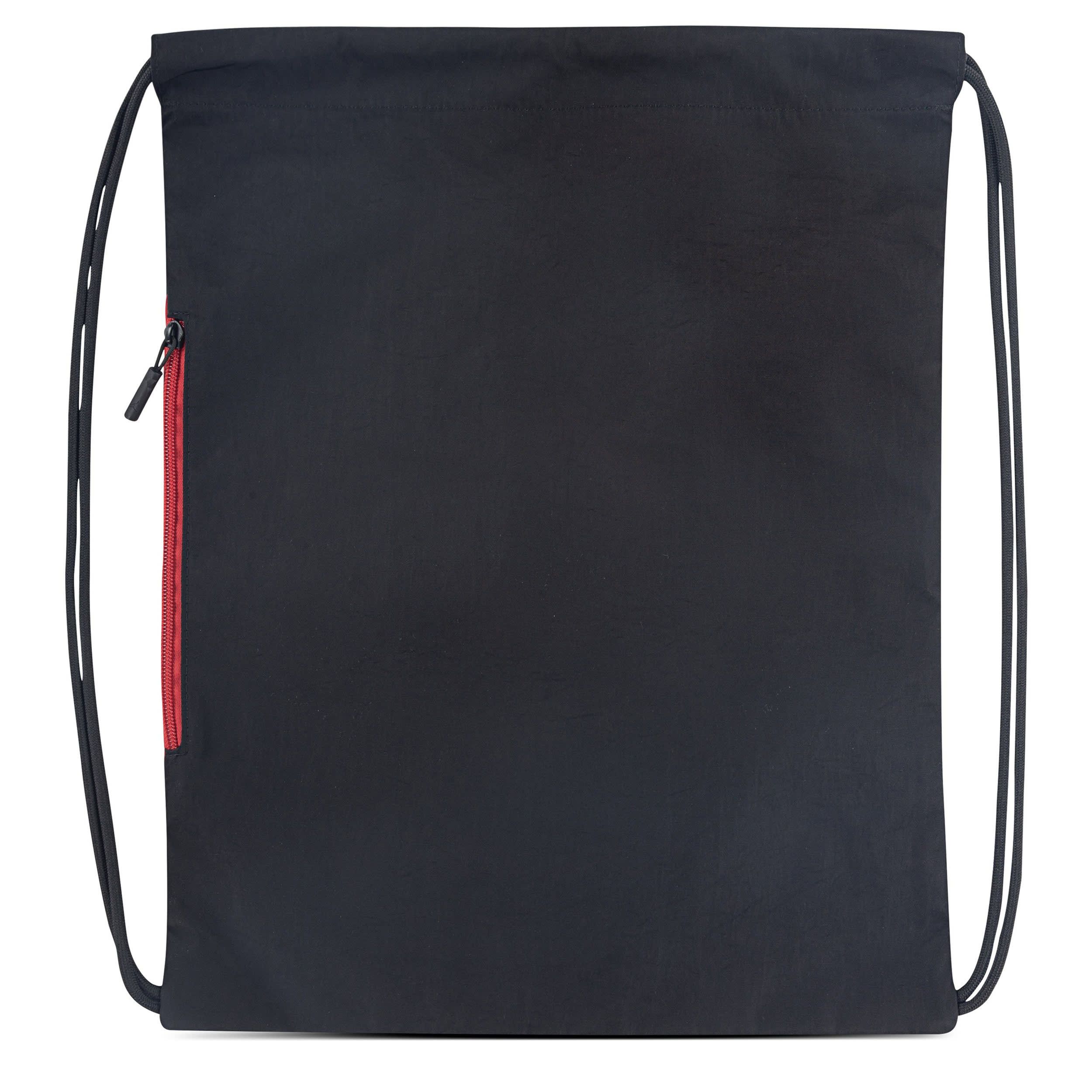 JORDAN-UNISEX FLIGHTCORE DRAWSTRING BAG-BLACK & RED