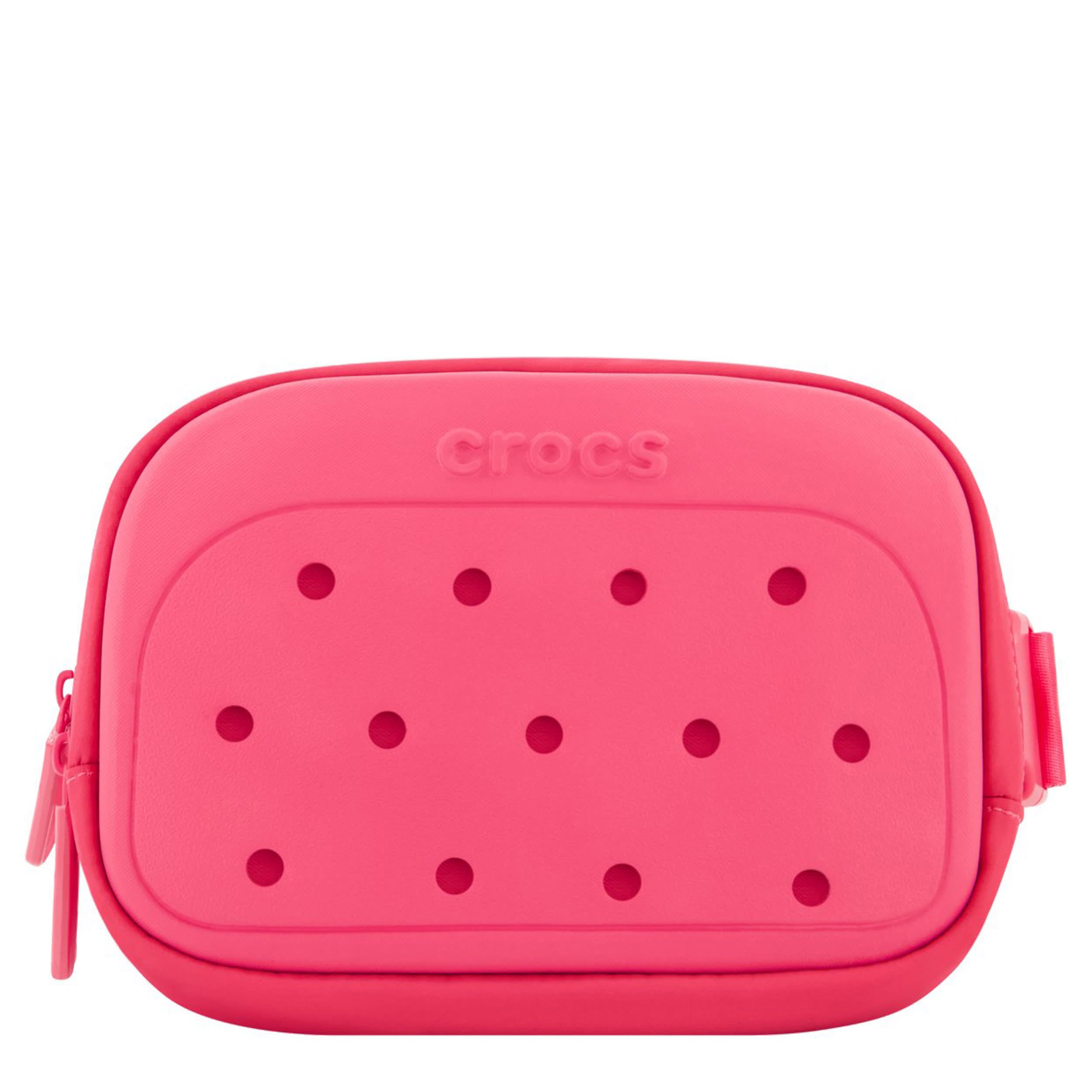 CROCS-UNISEX CLASSIC BELT BAG-BRIGHT PINK & 
