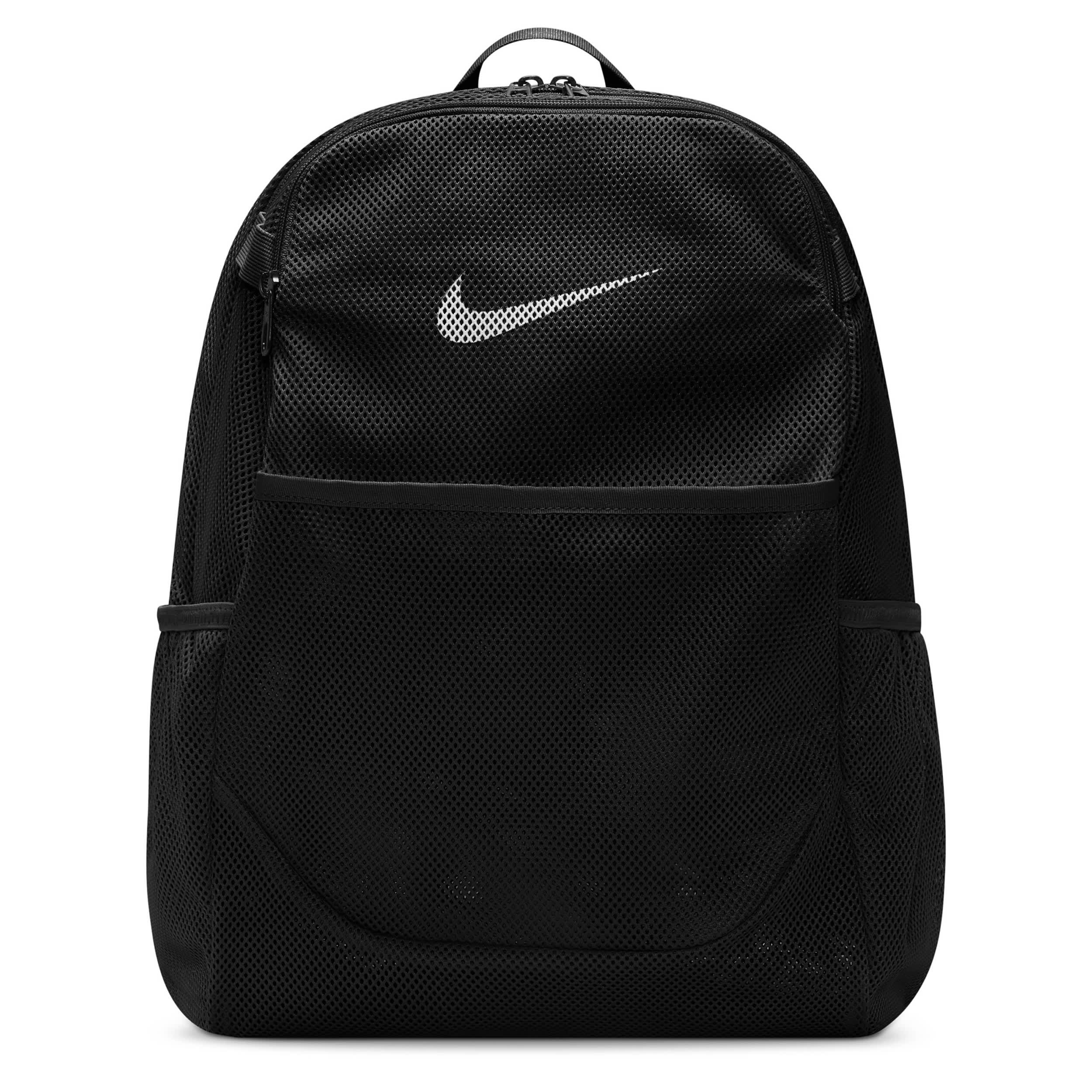 NIKE-UNISEX BRASILIA MESH BACKPACK-BLACK & 