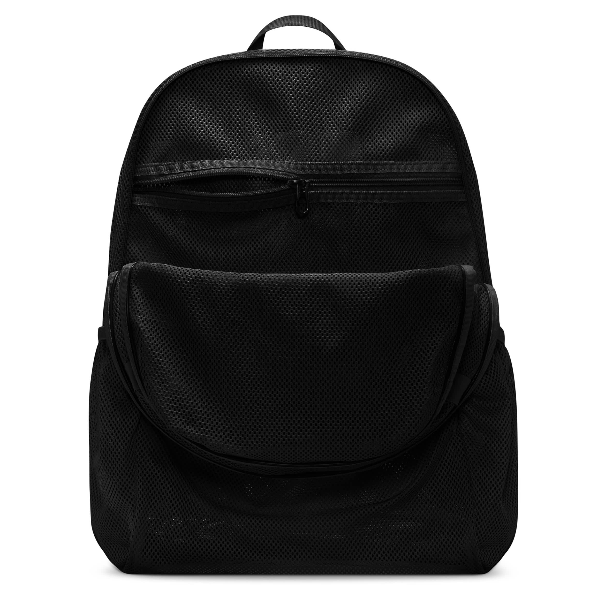 NIKE-UNISEX BRASILIA MESH BACKPACK-BLACK & 
