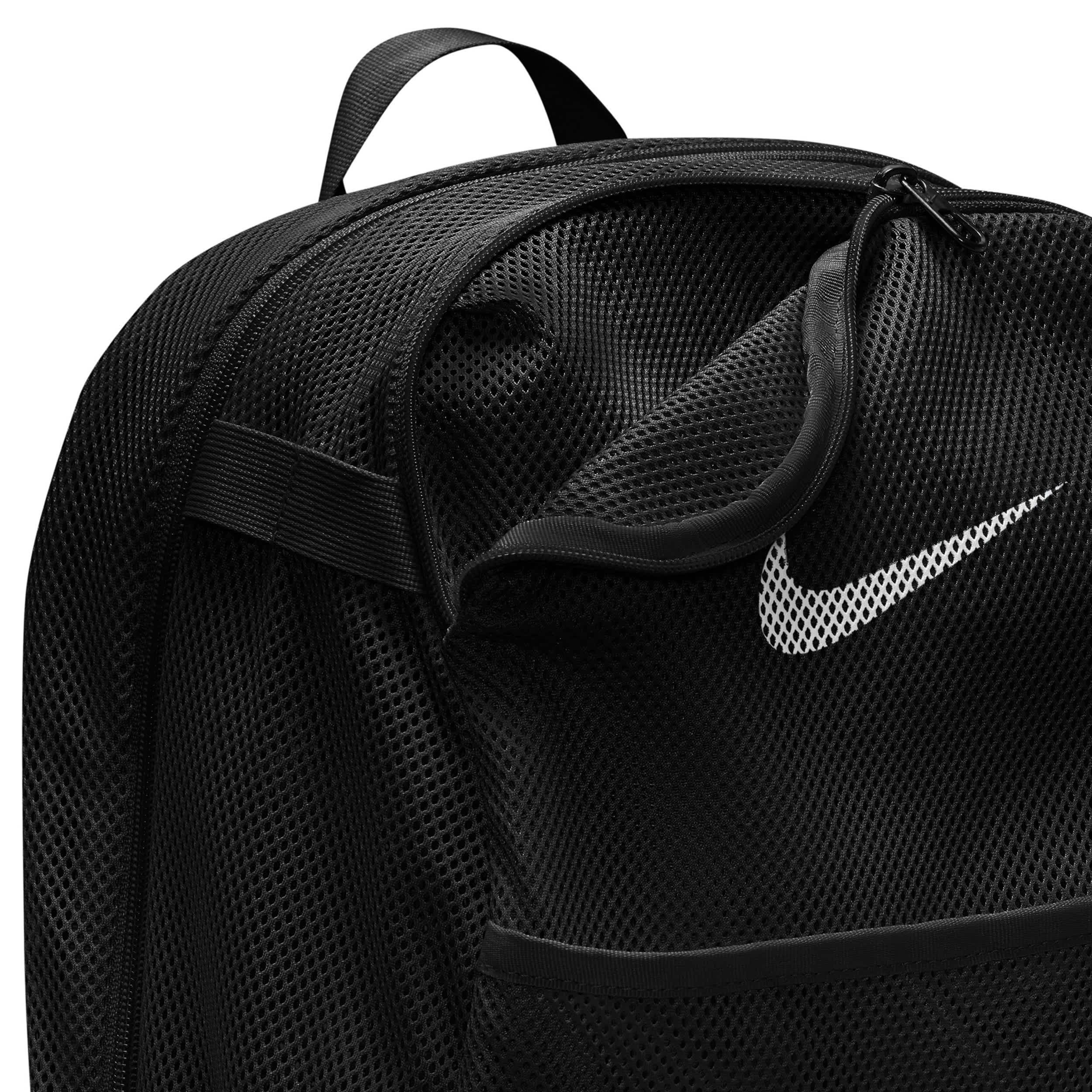 NIKE-UNISEX BRASILIA MESH BACKPACK-BLACK & 