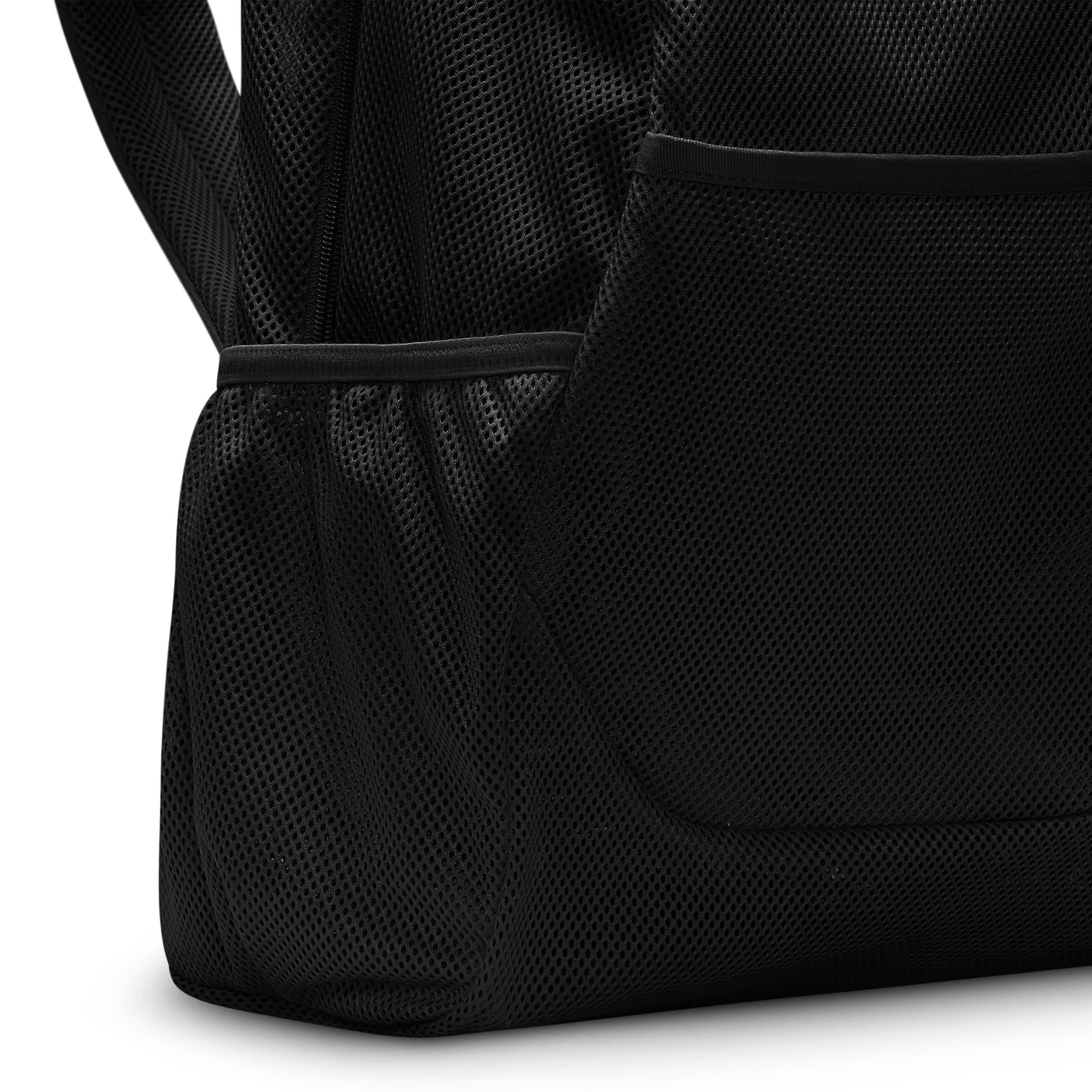 NIKE-UNISEX BRASILIA MESH BACKPACK-BLACK & 