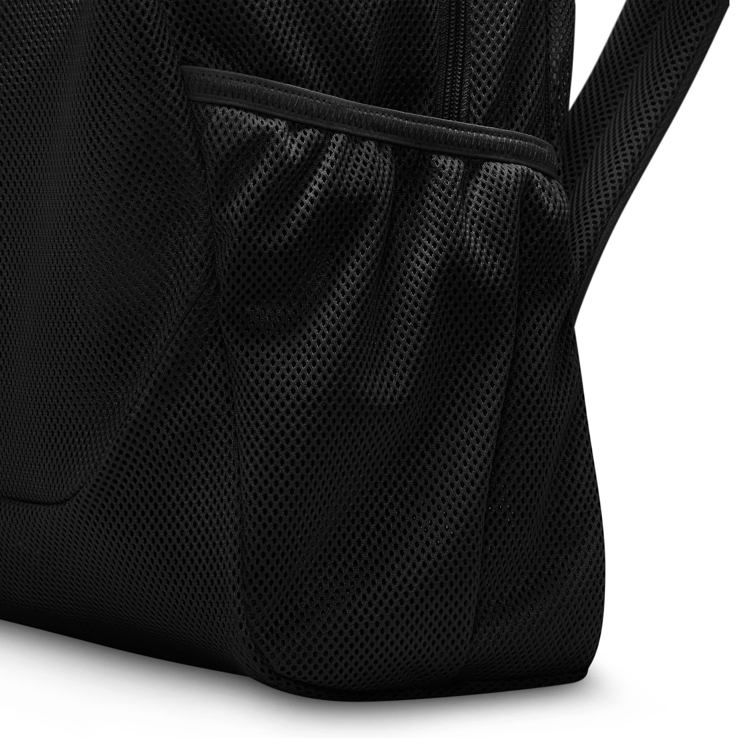 NIKE-UNISEX BRASILIA MESH BACKPACK-BLACK & 