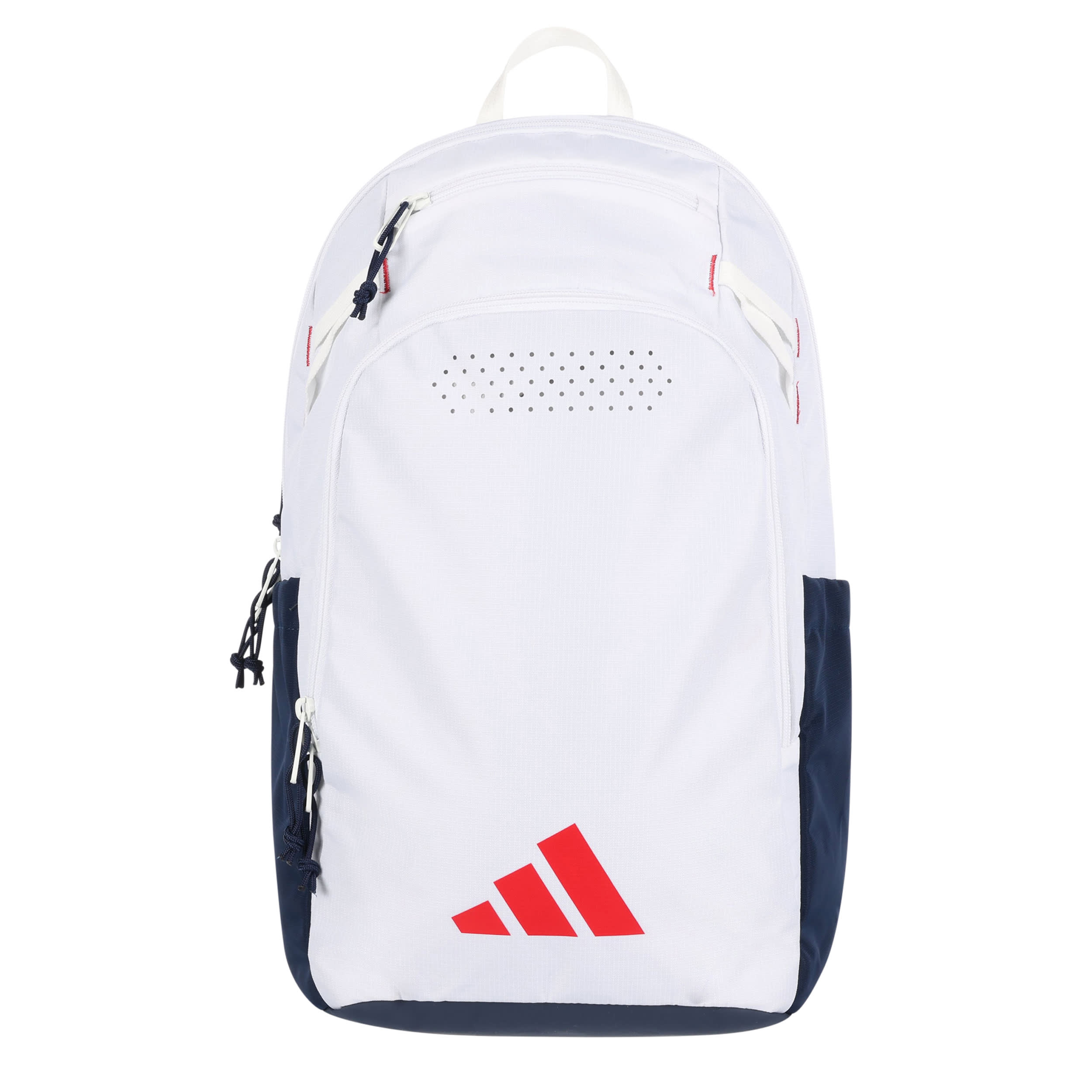 ADIDAS-UNISEX DEFENDER 5 BACKPACK-WHITE & NAVY