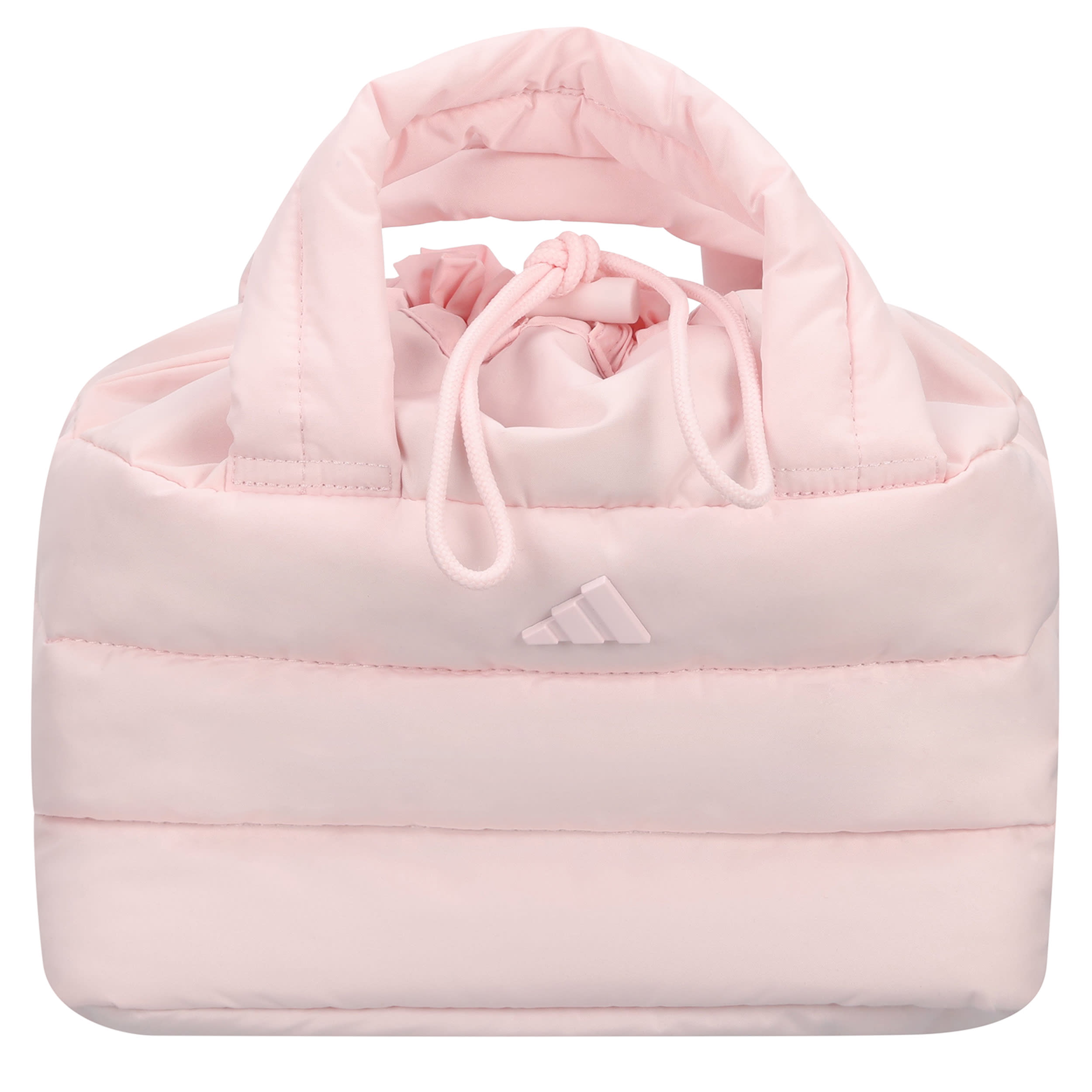 ADIDAS-UNISEX QUILTED LUNCH BAG-PINK & 