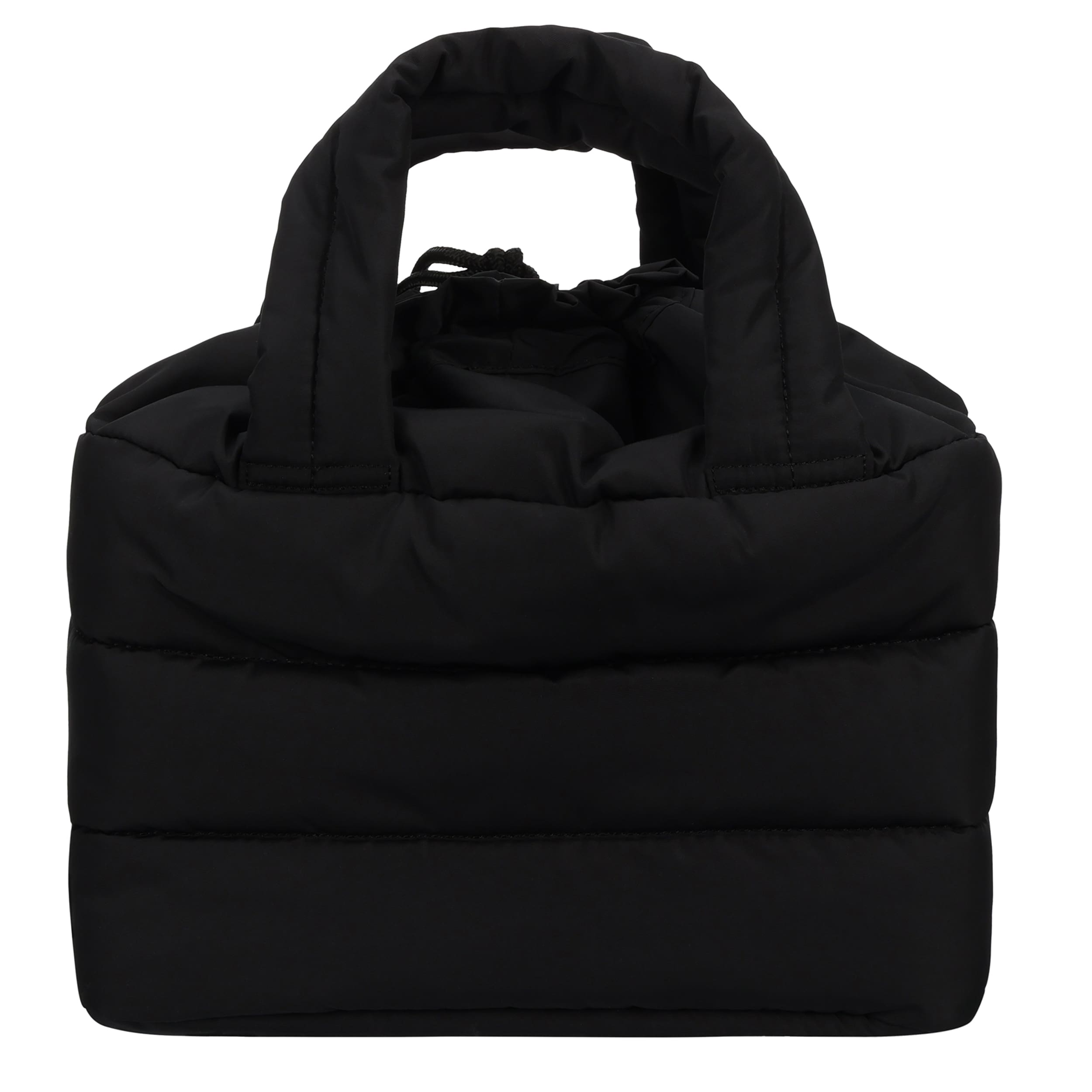 ADIDAS-UNISEX QUILTED LUNCH BAG-BLACK & 