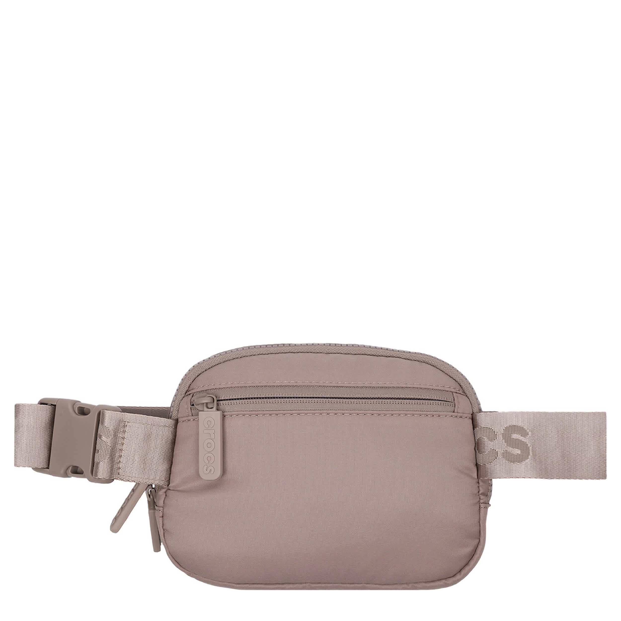 CROCS-UNISEX CLASSIC BELT BAG-TAUPE & 