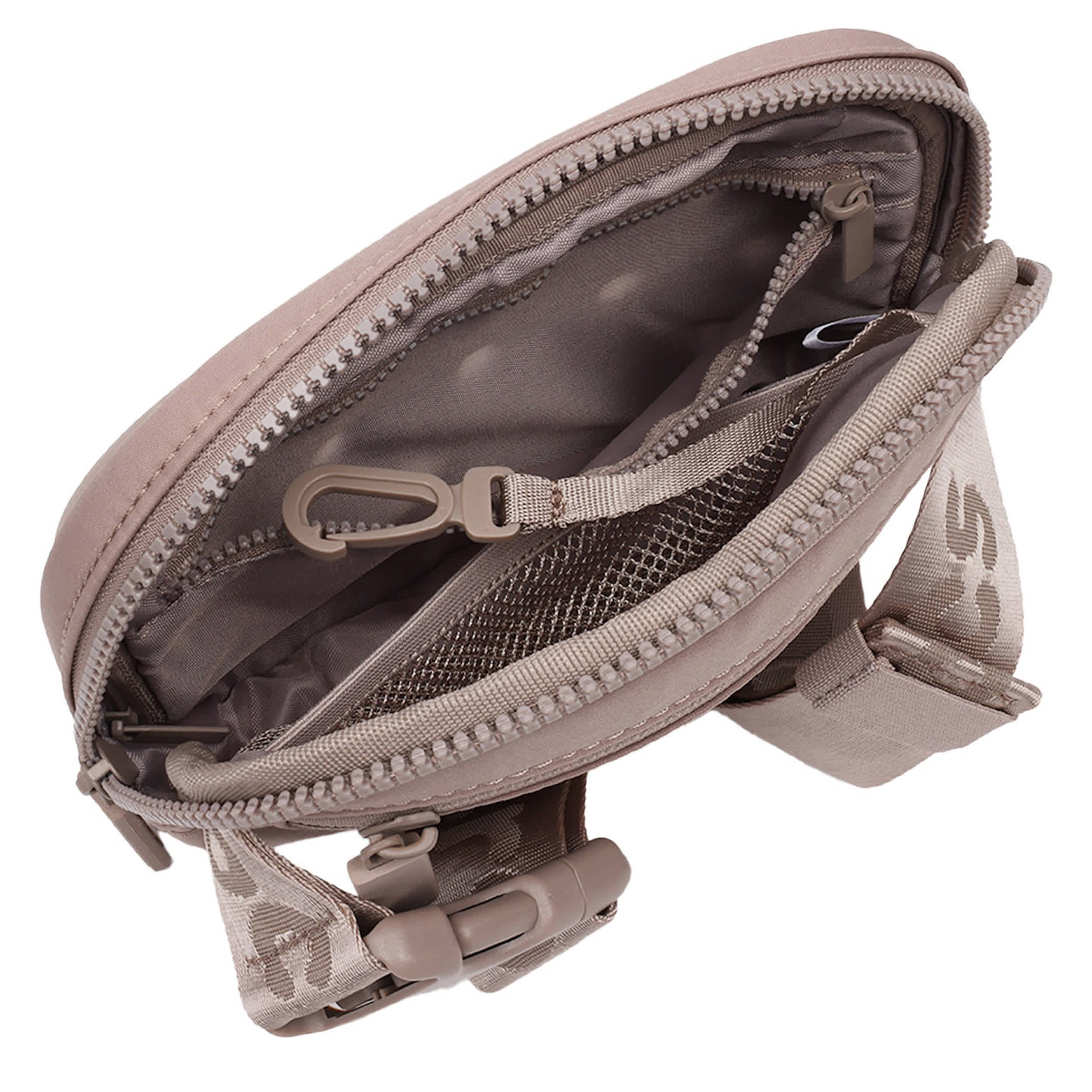 CROCS-UNISEX CLASSIC BELT BAG-TAUPE & 