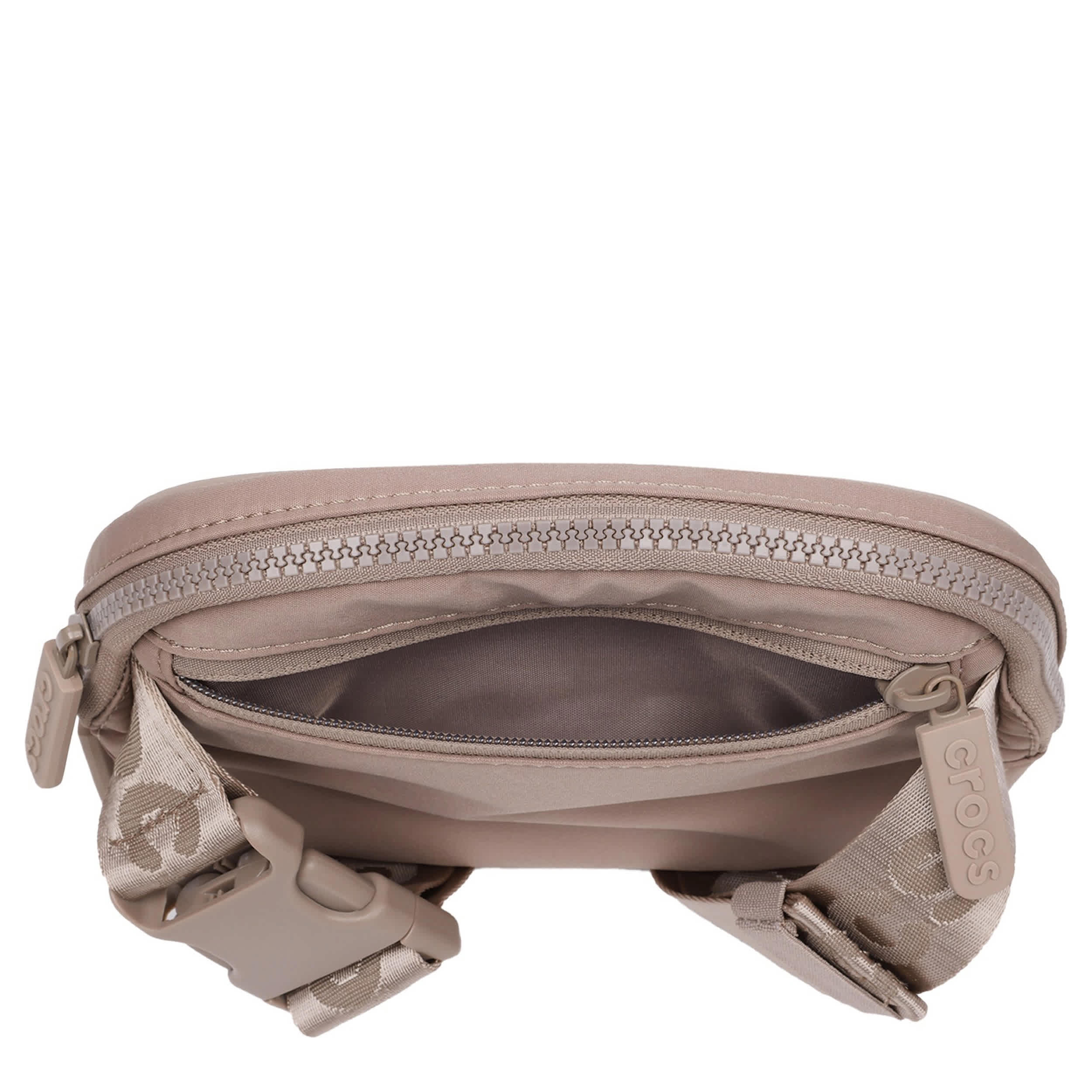 CROCS-UNISEX CLASSIC BELT BAG-TAUPE & 