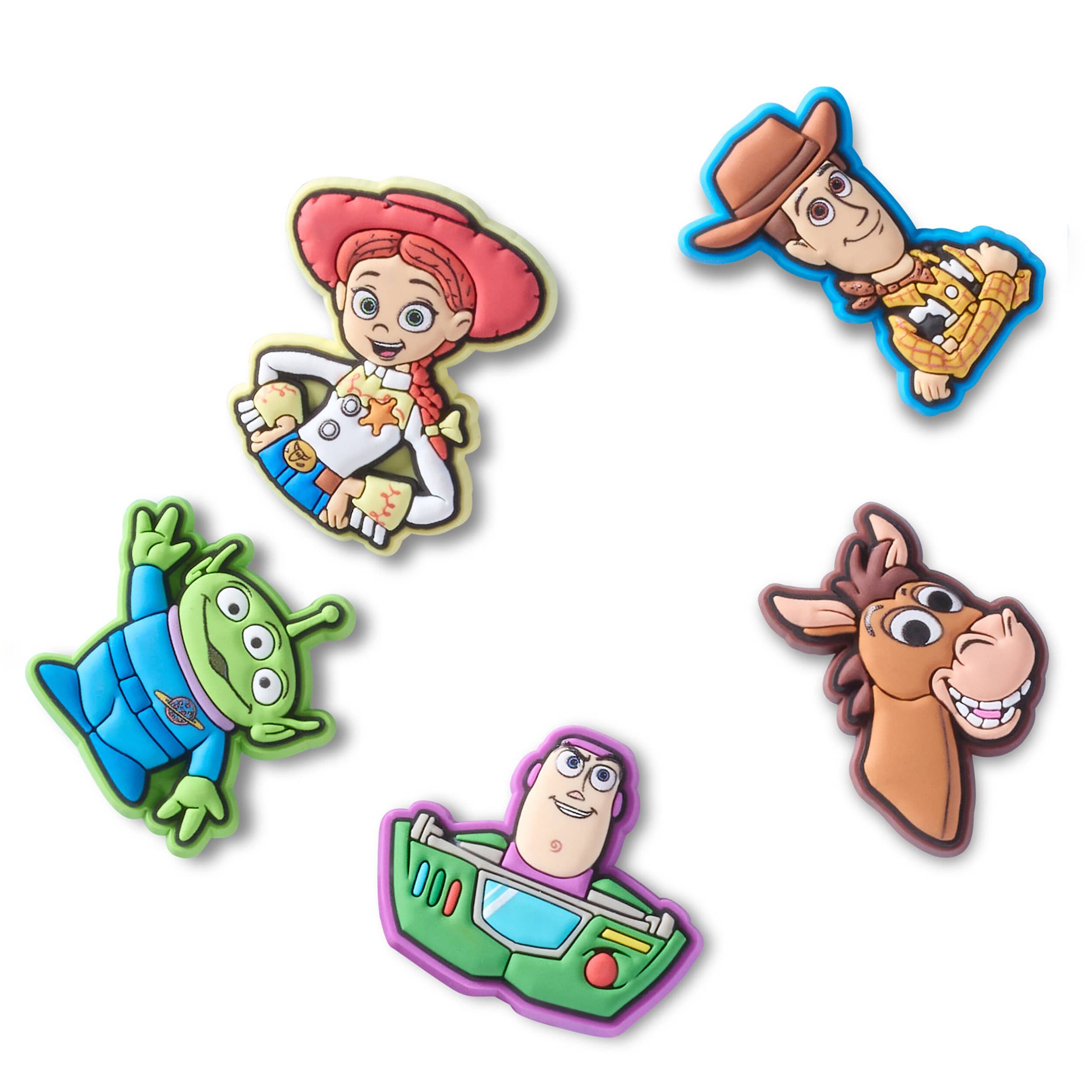 CROCS-UNISEX TOY STORY 5 PACK JIBBITZ-ASSORTED & 