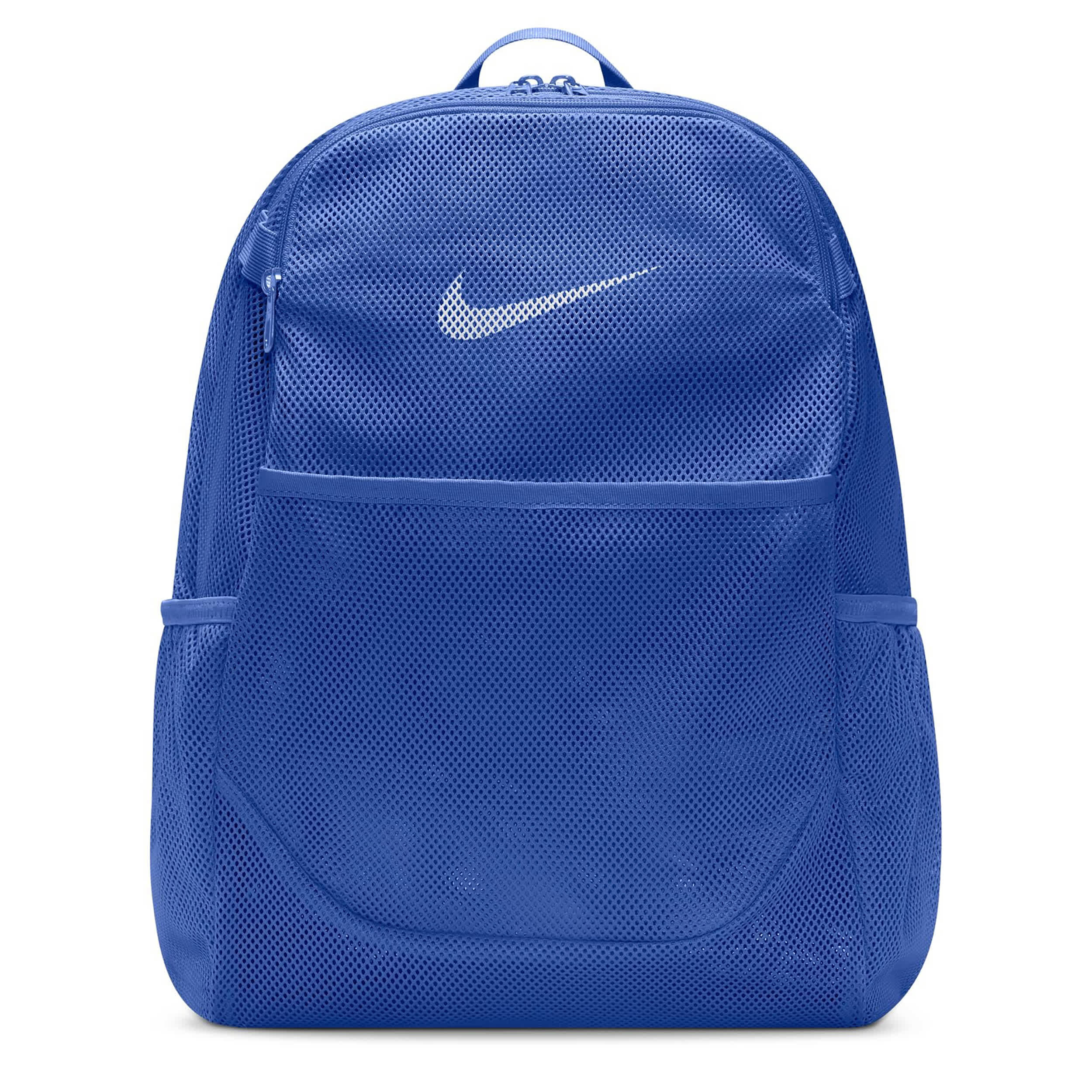 NIKE-UNISEX BRASILIA MESH BACKPACK-BLUE & 